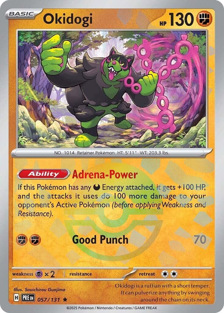 Okidogi (Poke Ball Pattern) Holofoil [PRE - 057/131]