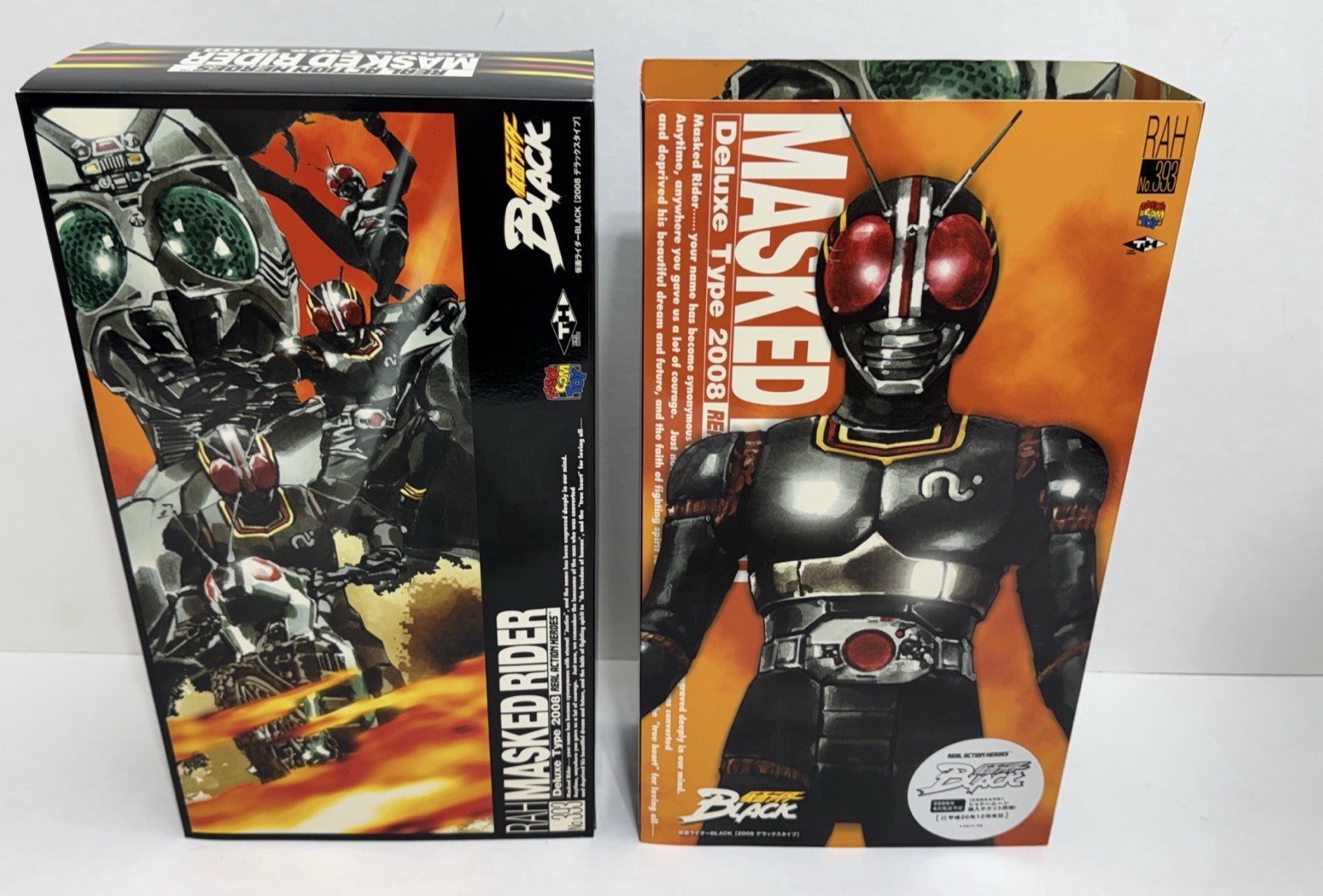 Medicom 2008 RAH 393 Real Action Heroes DX Kamen Rider BLACK 1/6 12”Figure