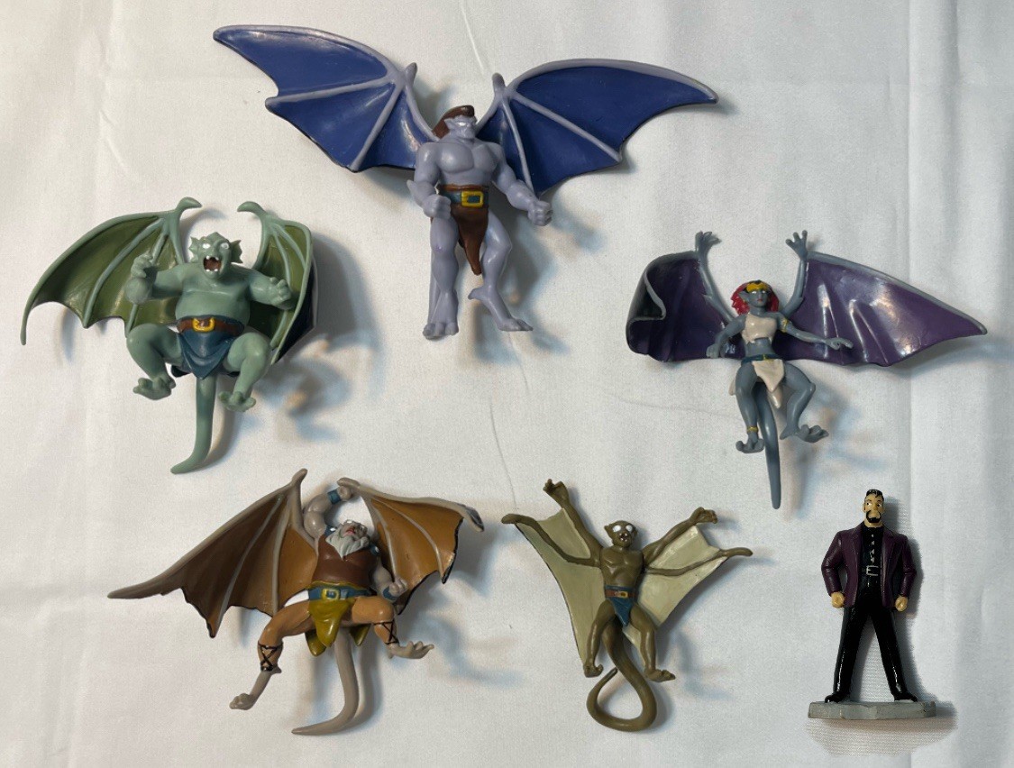 VINTAGE DISNEY GARGOYLES Applause PVC Figure Lot 1996 VINTAGE DISNEY GARGOYLES Applause PVC Figure Lot 1996