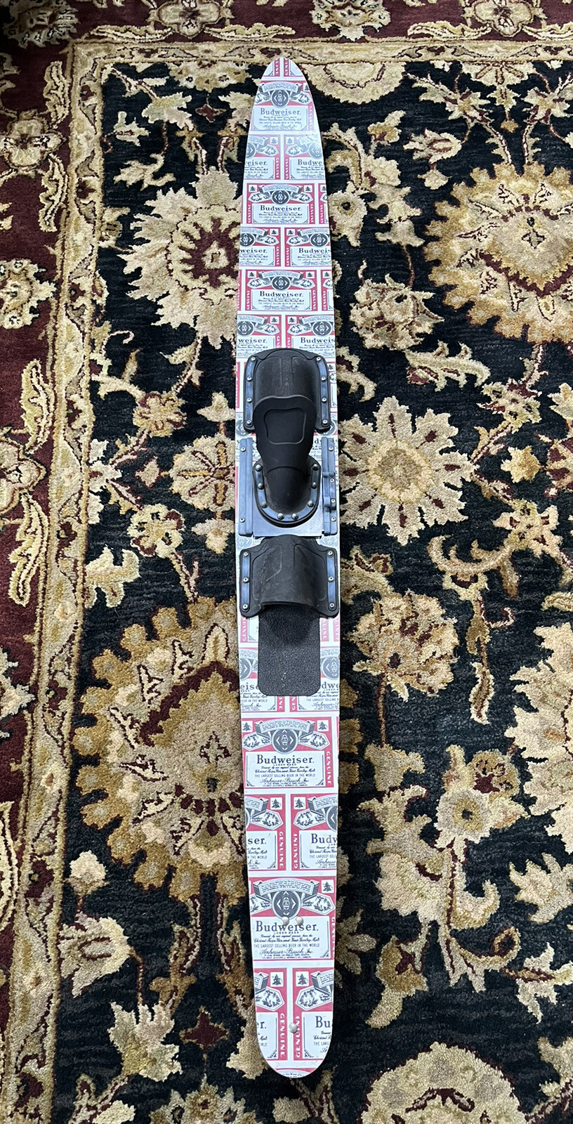 Vintage Budweiser 66” Single Slalom Waterski 1960’s Formulastic Lager Beer