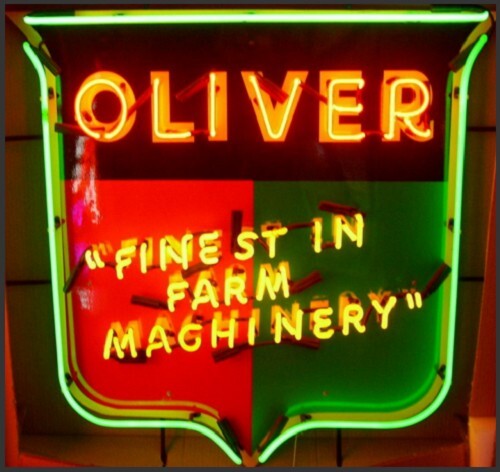 Oliver Finest in Farm Machinery Light Lamp Neon Sign 24\
