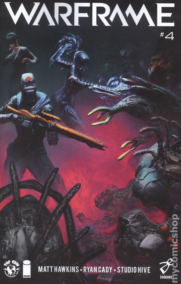 Warframe #4 VF 2018 Stock Image