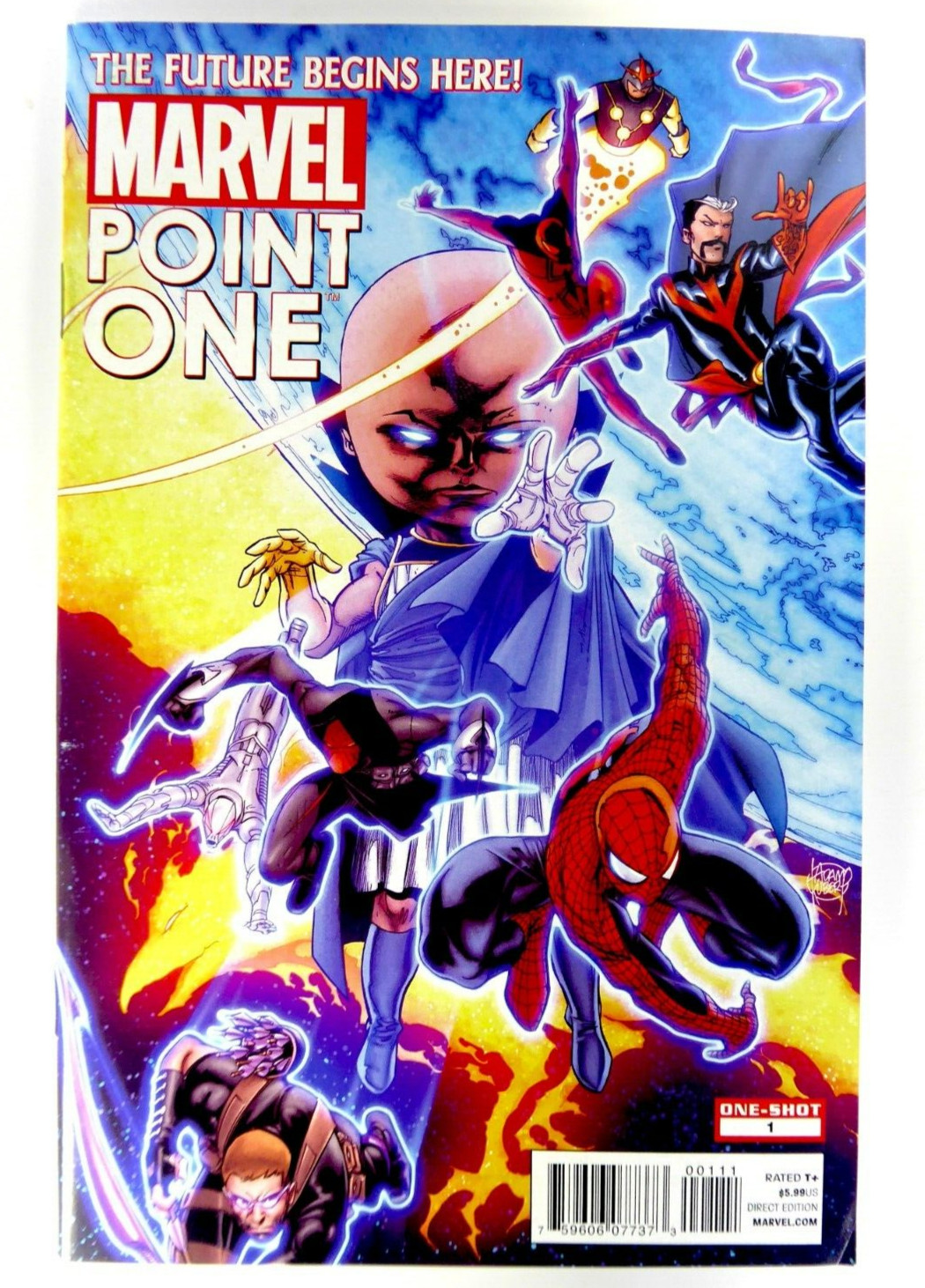 MARVEL POINT ONE (2011) #1 Key 1st NOVA Sam ALEXANDER App VF/VF+ Ships FREE