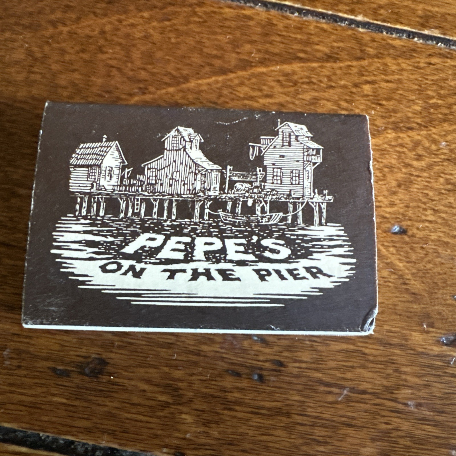 Pepe’s on the Pier, San Francisco, CA, Full Unstruck Matchbox