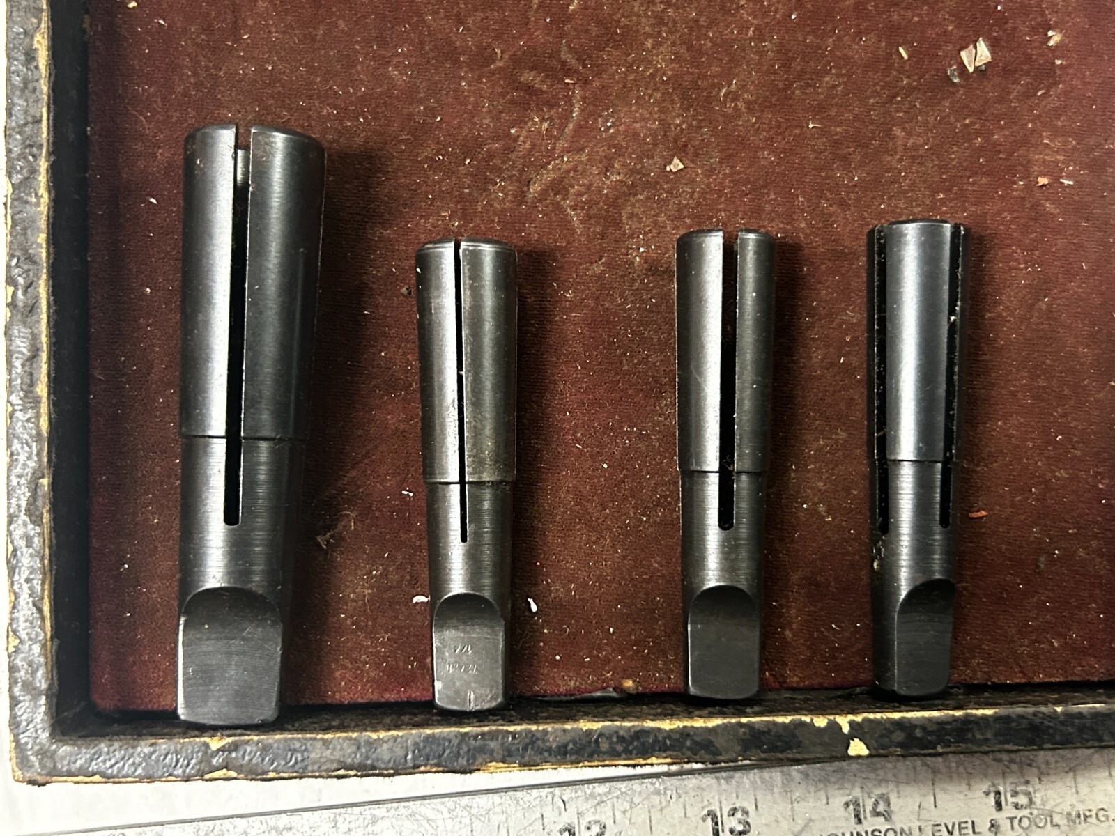 MACHINIST ShB TOOL LATHE Machinist Lot of Taper Sleeves MACHINIST ShB TOOL LATHE Machinist Lot of Taper Sleeves