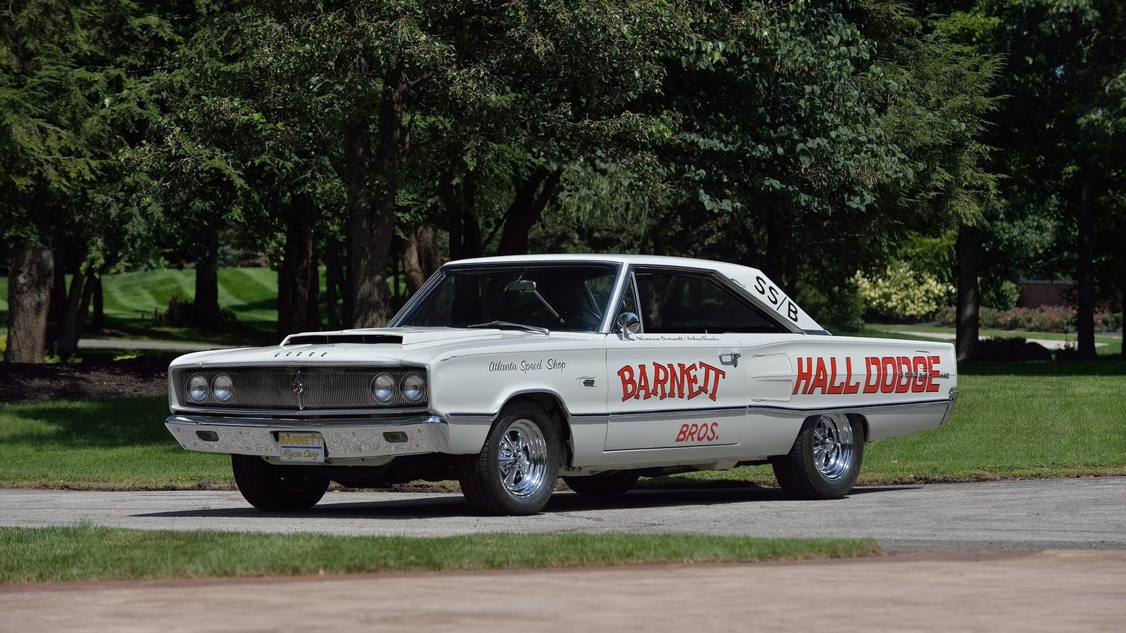 Cars 1967 dodge hemi coronet super stock Art Print Poster 11x17