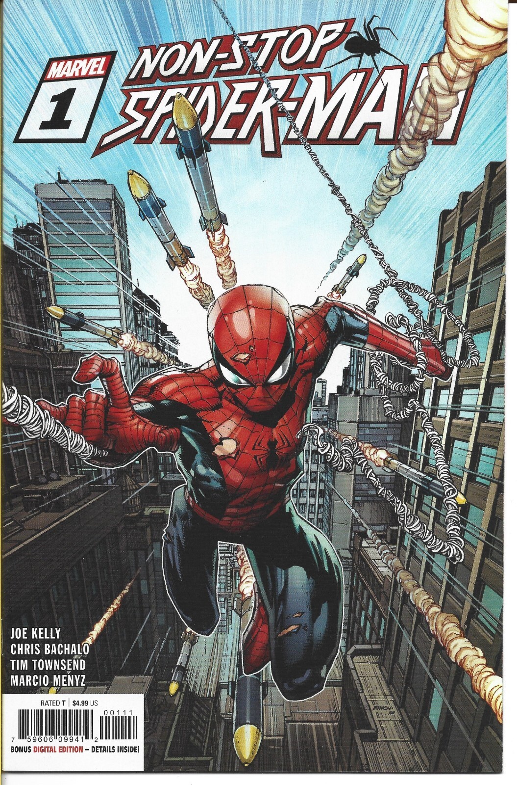 NON STOP SPIDER-MAN #1 MARVEL COMICS 2021 BAGGED AND BOARDED