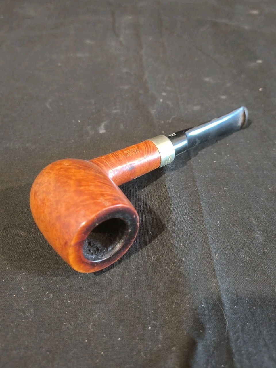 Vintage Peterson's Aran Smooth Pipe - Genuine Nickel K&P - Summer Pipe Straight Bil