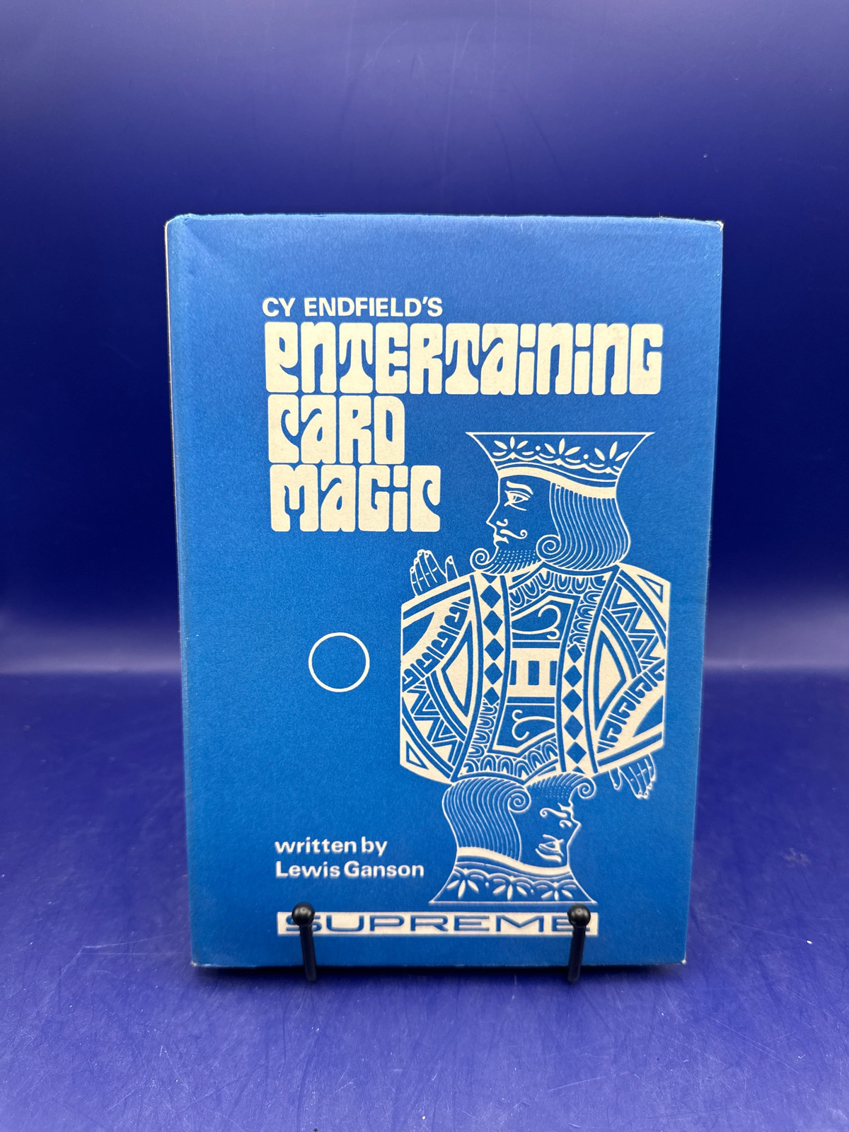 Cy Endfield\'s Entertaining Card Magic Part 1 by Lewis Ganson Supreme Magic 1983