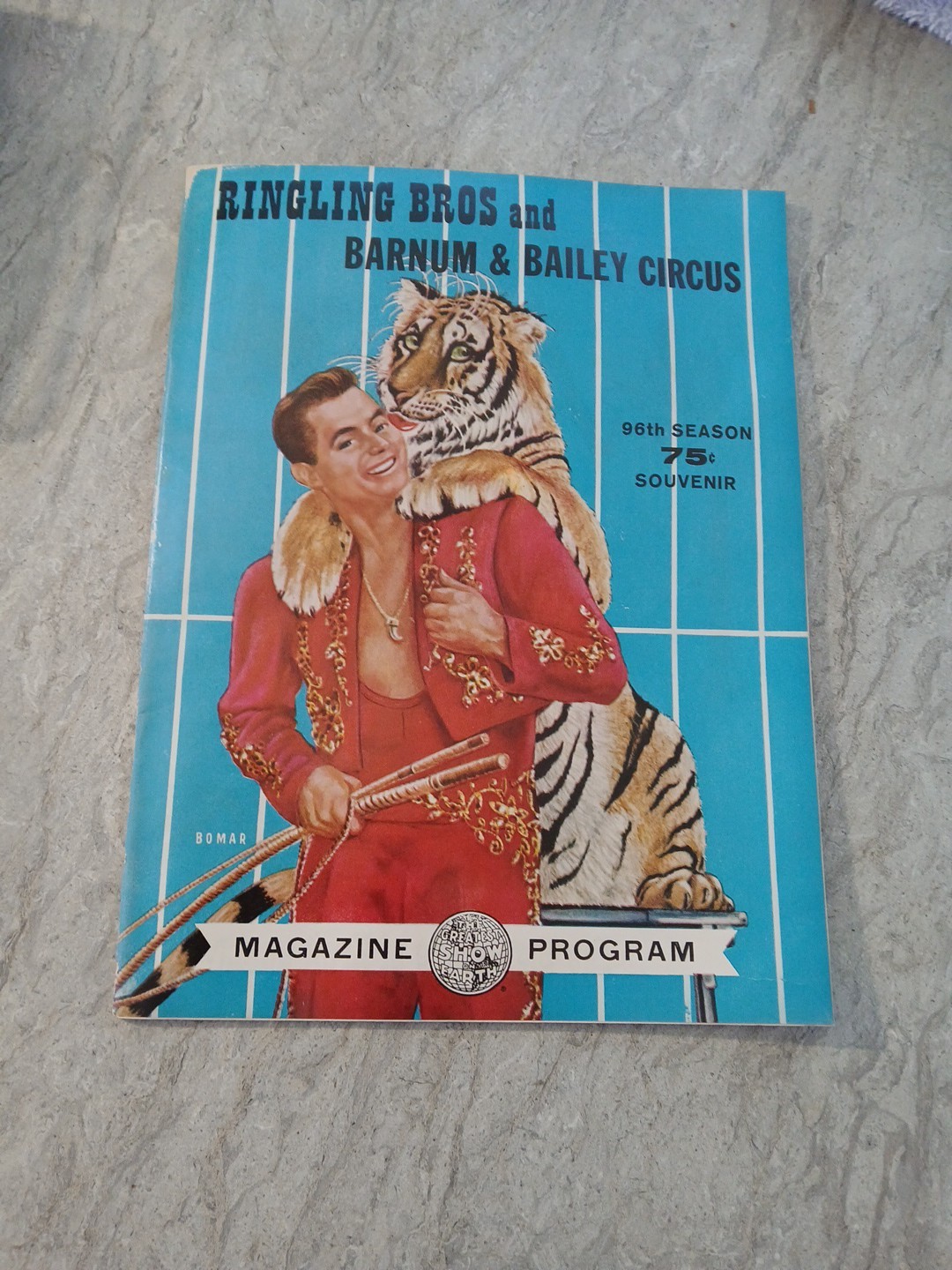 1966 Ringling Bros Barnum & Bailey Circus Souvenir Program 94th Season