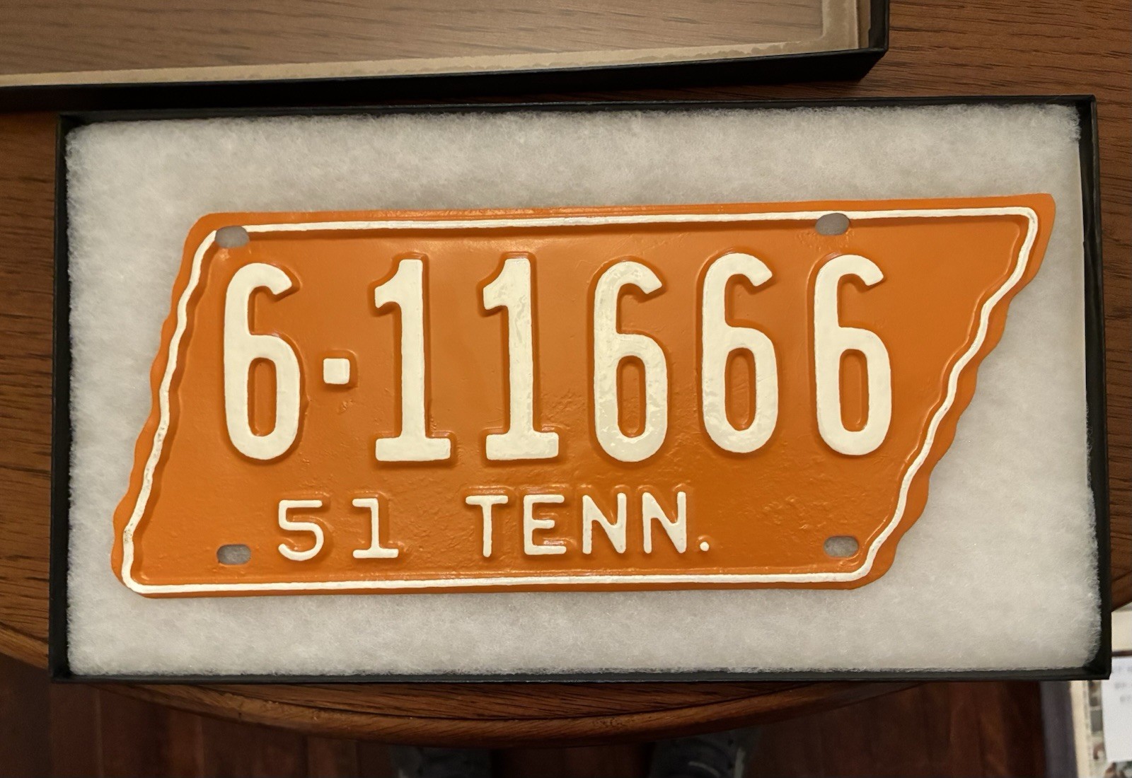 1951 Tennessee License Plate