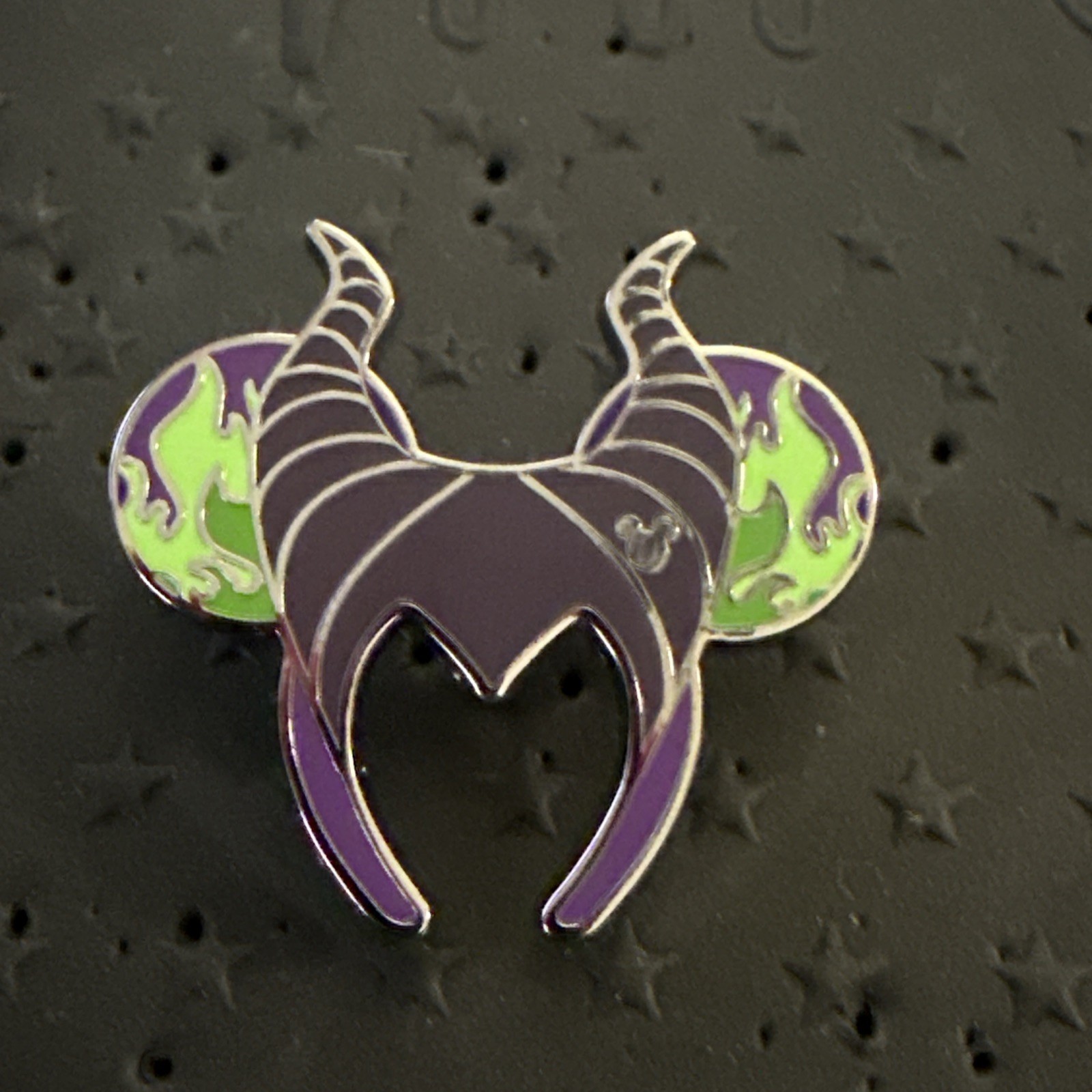2026 Disney WDW Hidden Mickey Maleficent Ear Headbands Wave A Trading Pin