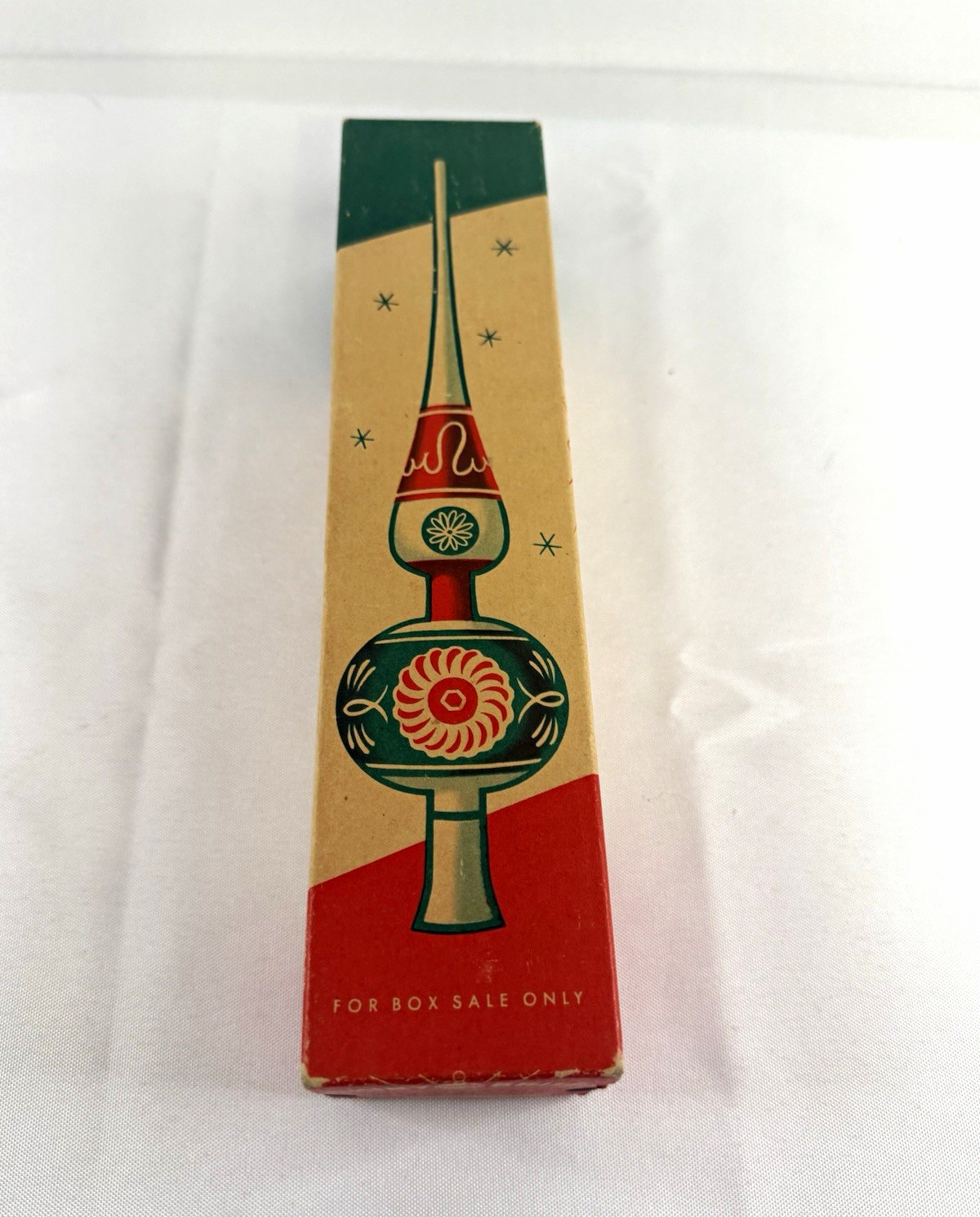 Shiny Brite Vintage Box for Glass Christmas Tree Ornaments W Germany