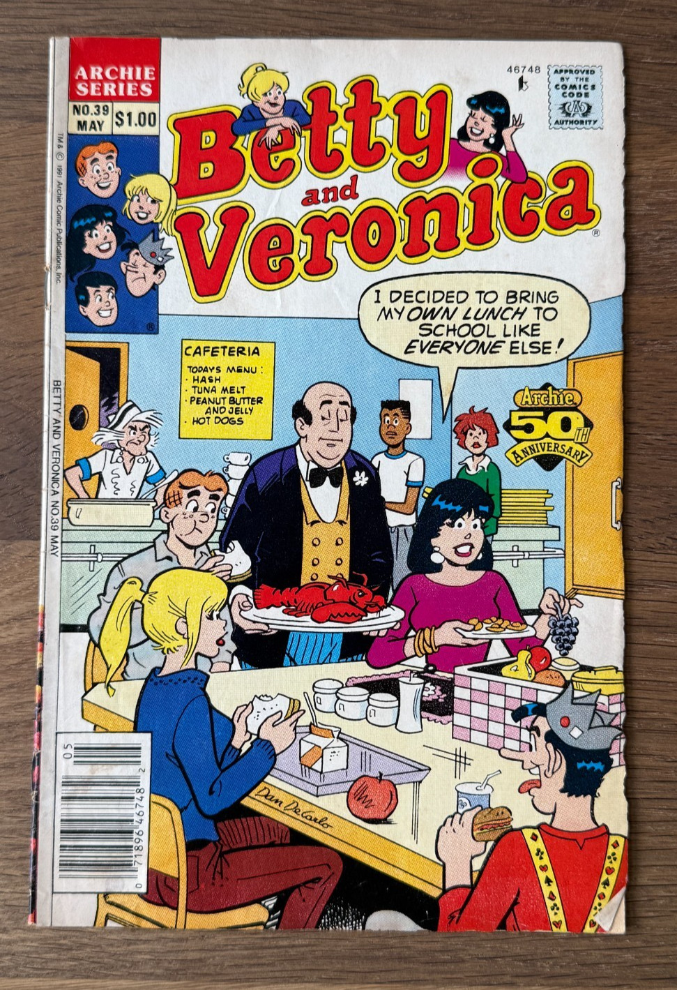 Betty and Veronica Vol 1 #39 Archie Comics (1991)