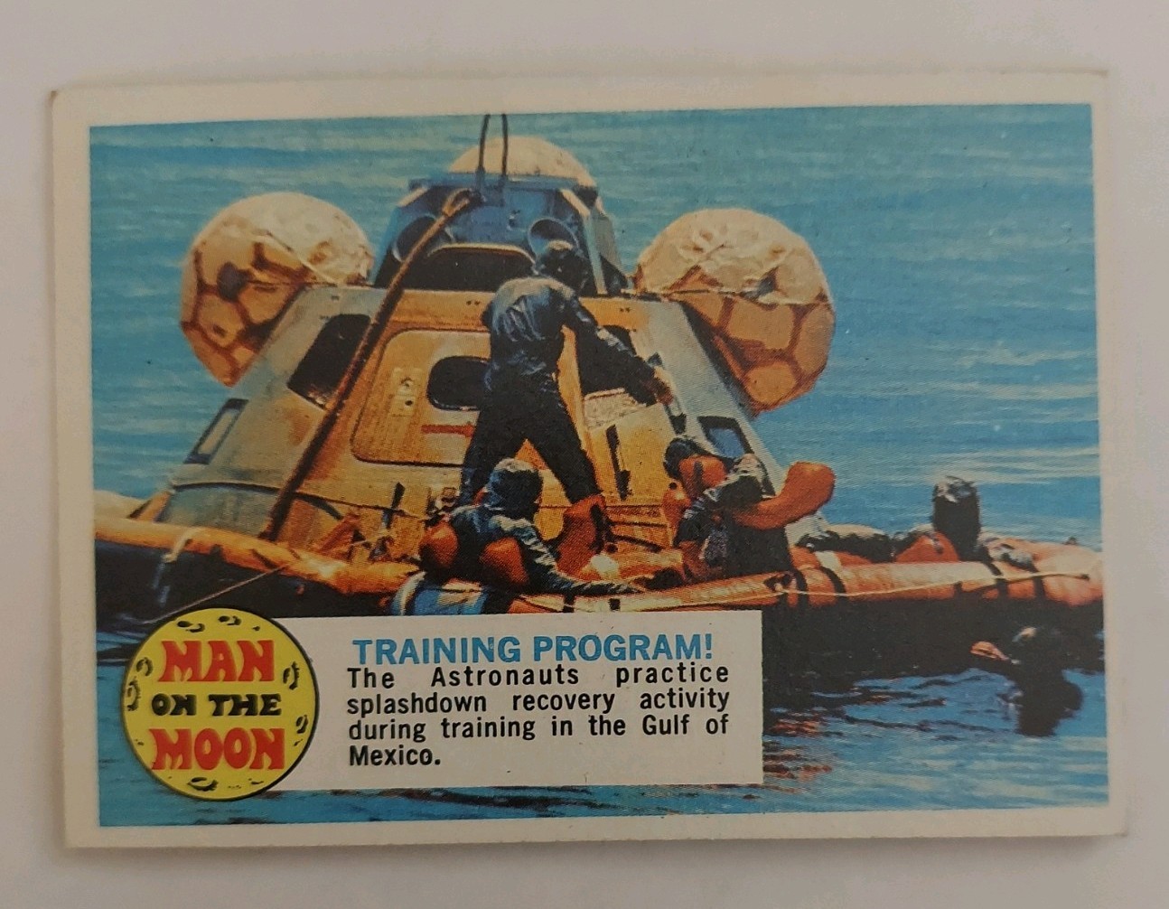 1969 Topps - Man on the Moon Trading Cards #66 Puzzle Excellent Condition 