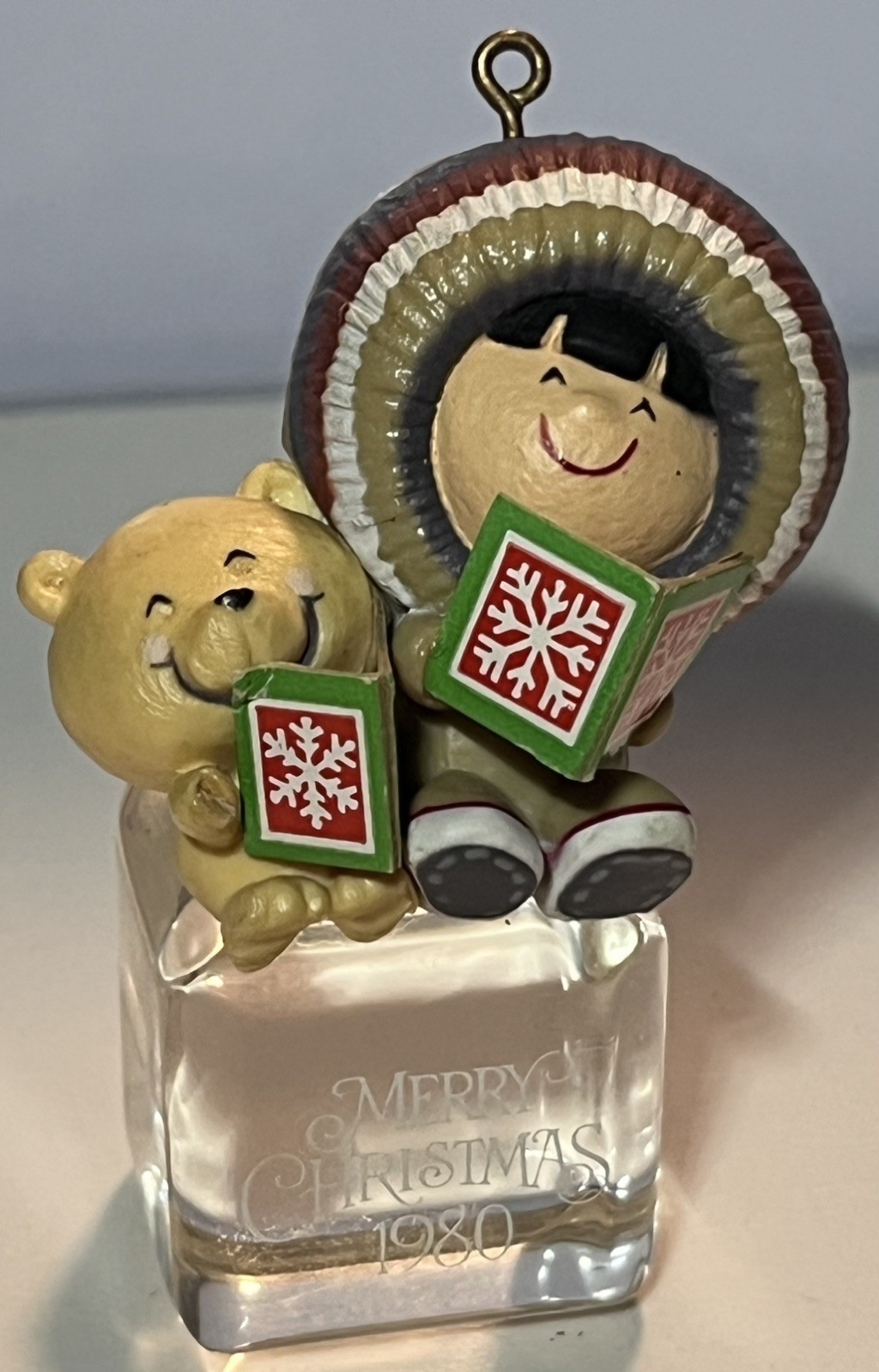 HALLMARK 1980 FROSTY FRIENDS # 1 SERIES A COOL YULE ORNAMENT