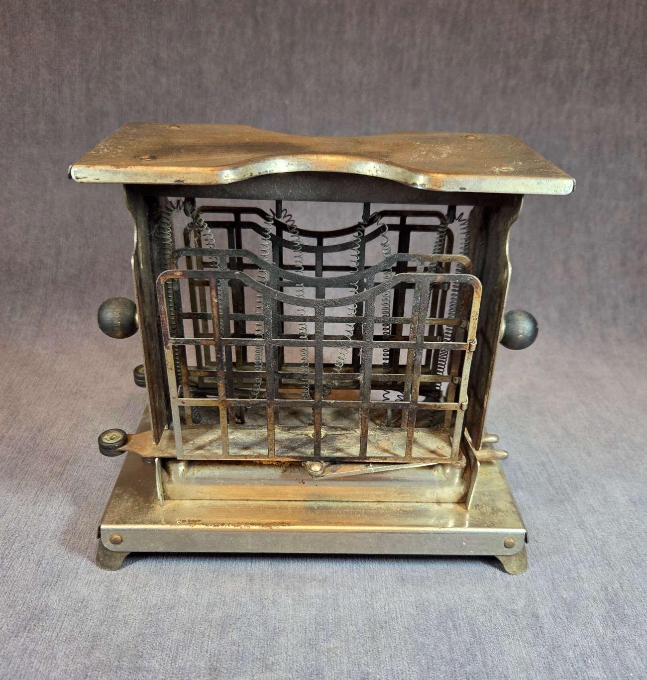 Antique 1920\'s Torrid Electric 2-Slice Toaster, The Frank E. Wolcott MFG