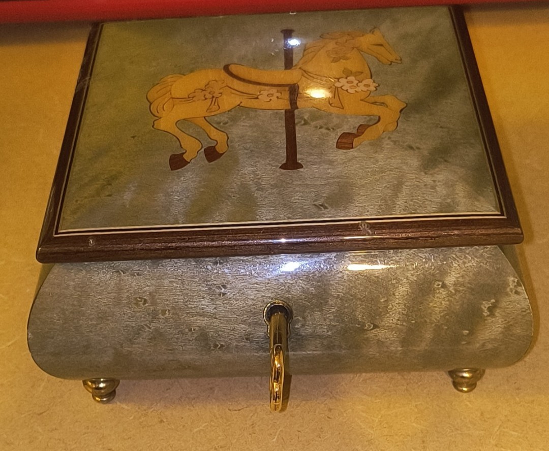 Vintage Reuge Swiss Musical Movement Italian Music Box Vintage Reuge Swiss Musical Movement Italian Music Box