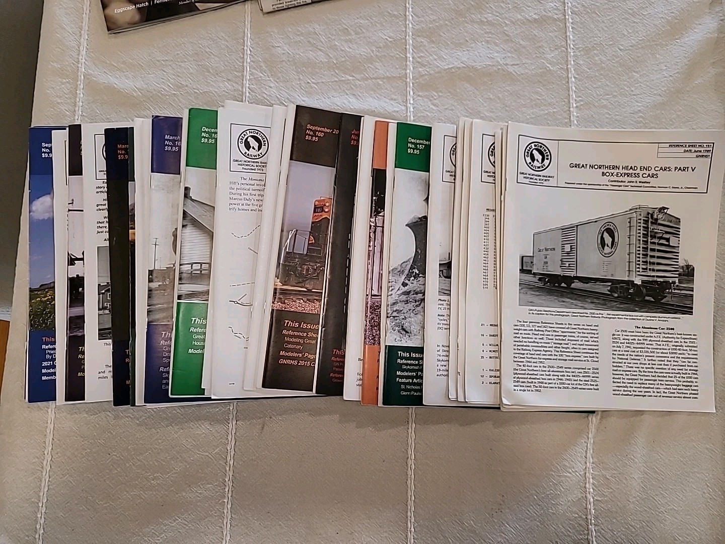 The Great Northern Goat Lot, 13 Issues, 28 Reference Sheets, 1989-2020, Vintage The Great Northern Goat Lot, 13 Issues, 28 Reference Sheets, 1989-2020, Vintage