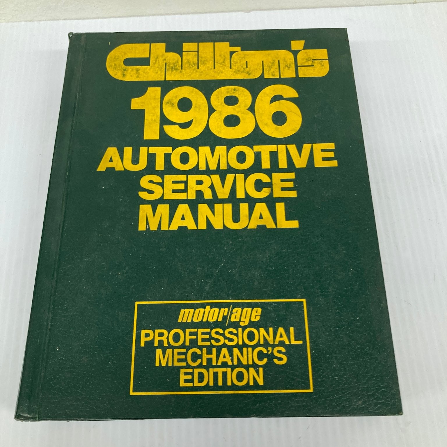 Chilton\'s Automotive Service Manual 1982-1986 Professional Mechanic\'s