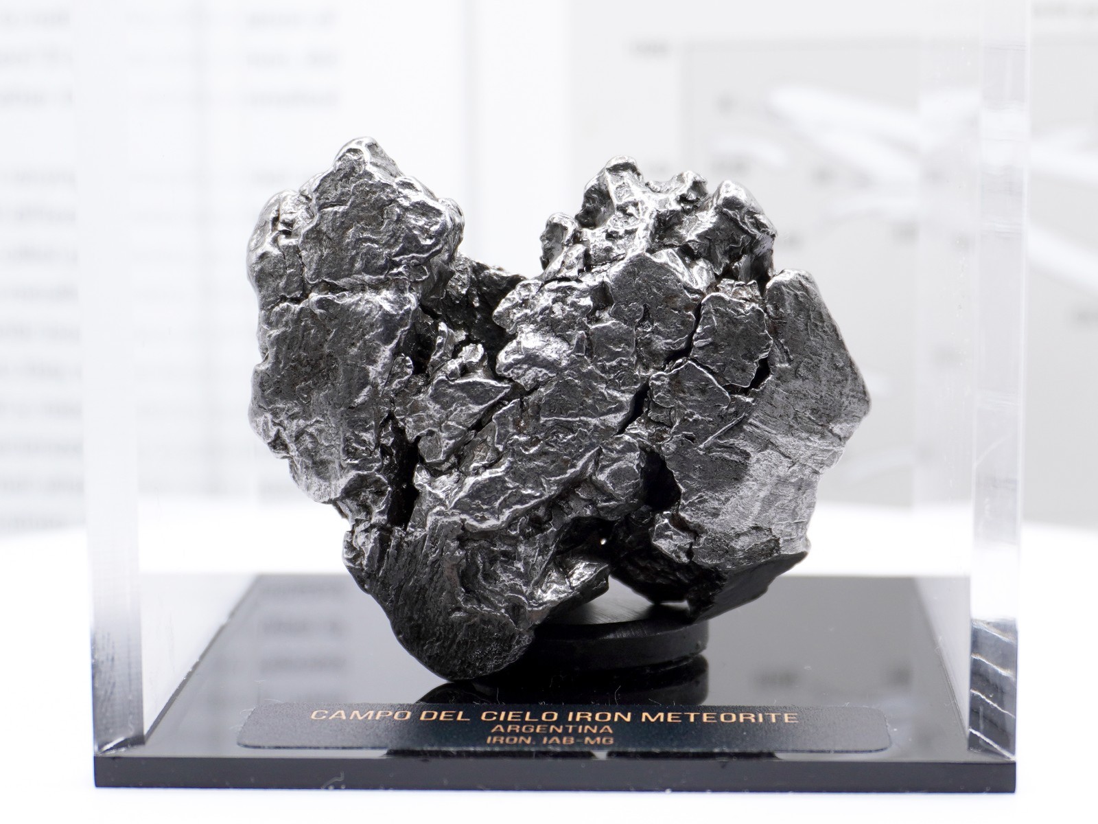 Campo del Cielo Meteorite: Authentic Space Rock with Display Box & COA