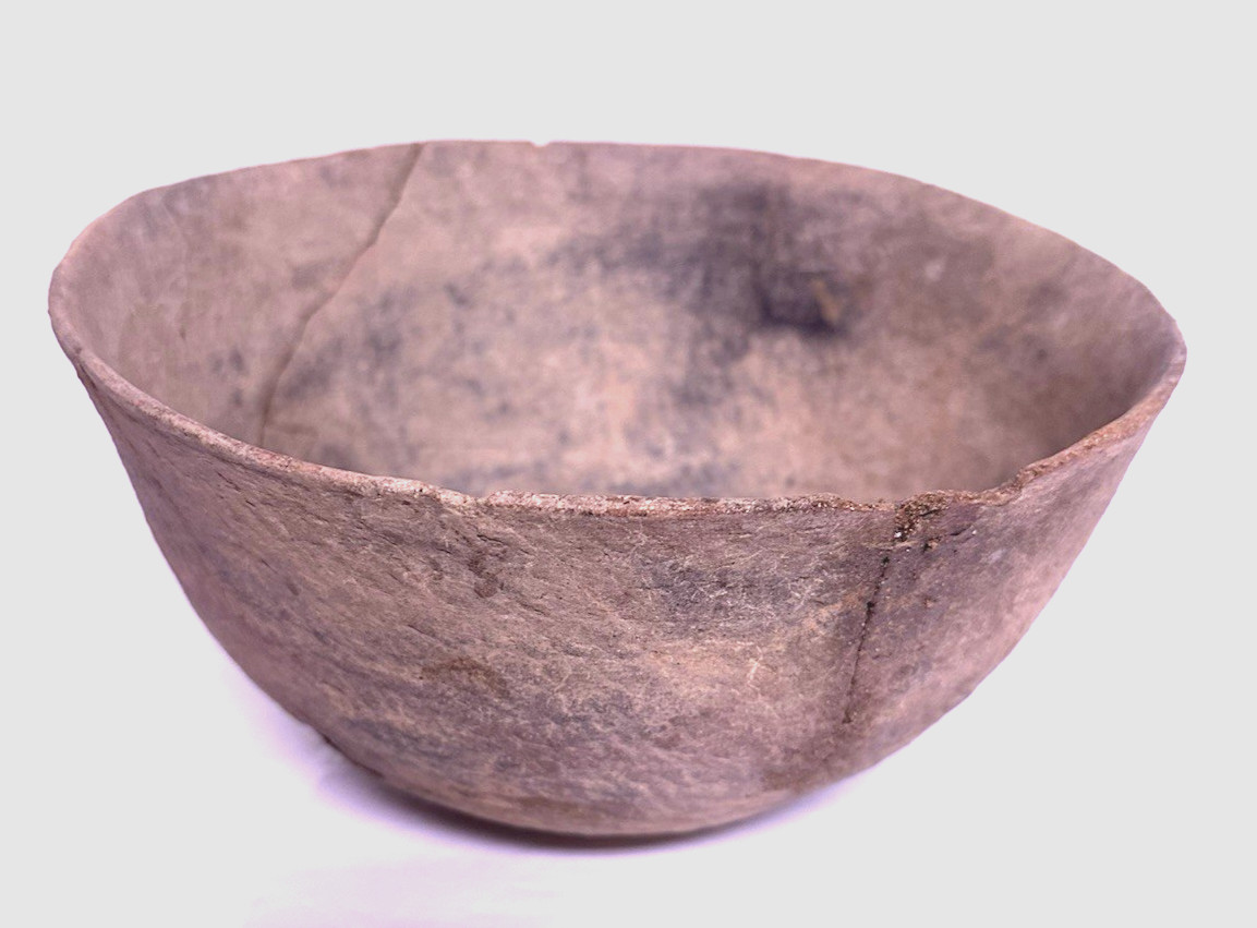 LARGE Prehistoric Ancient Anasazi Pottery Bowl Pot Bowl Arizona Corrugated 11\
