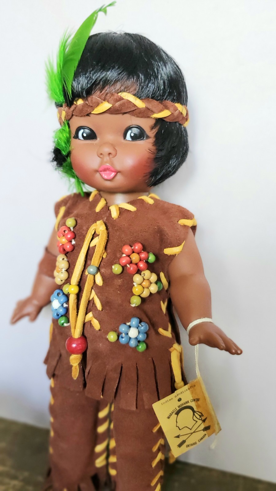 1960s Reliable Native American Souvenir Doll 11\