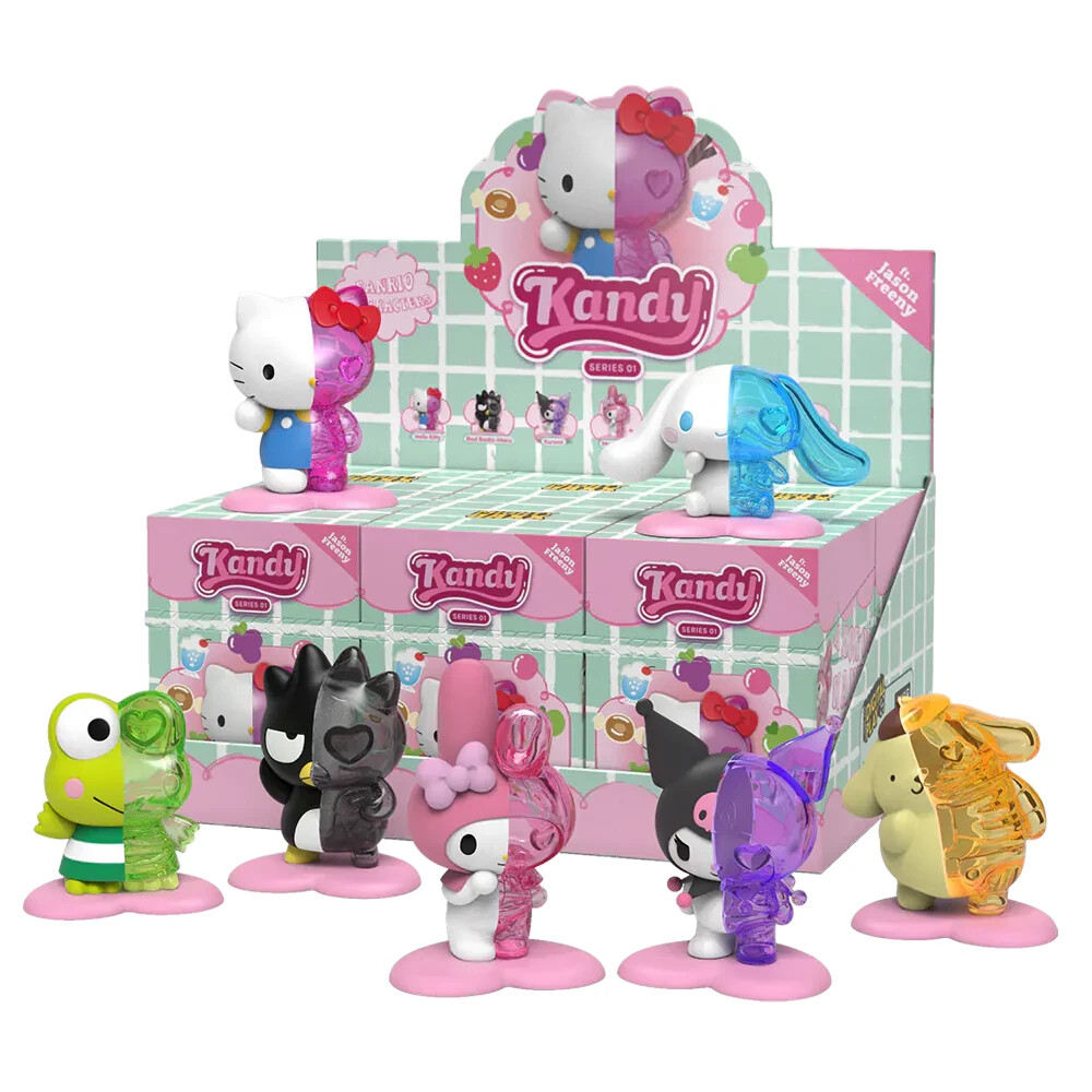 Mighty Jaxx X SANRIO Kandy FT. JASON FREENY Series 1 Full Case of 6 Blind Box Mighty Jaxx X SANRIO Kandy FT. JASON FREENY Series 1 Full Case of 6 Blind Box