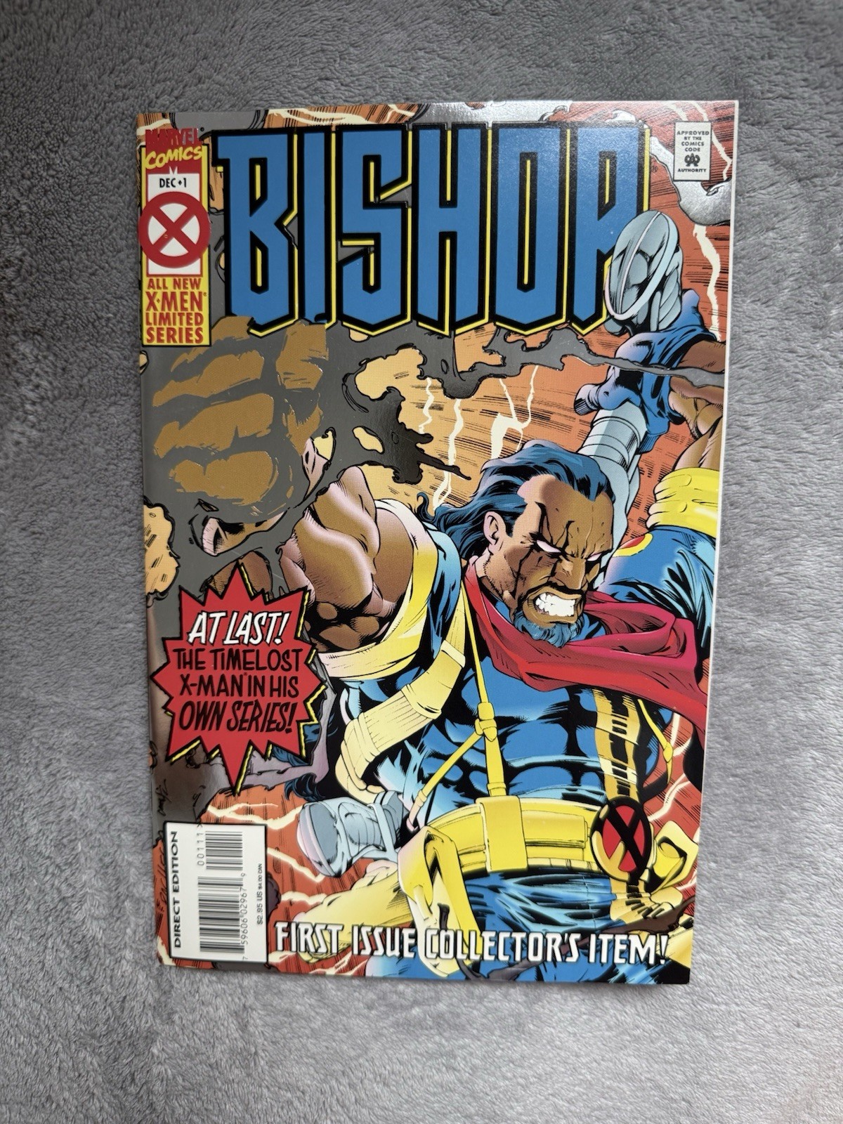 Bishop #1 Marvel Comics X-Men Limited Series Direct Edition 1994 Collector Issue