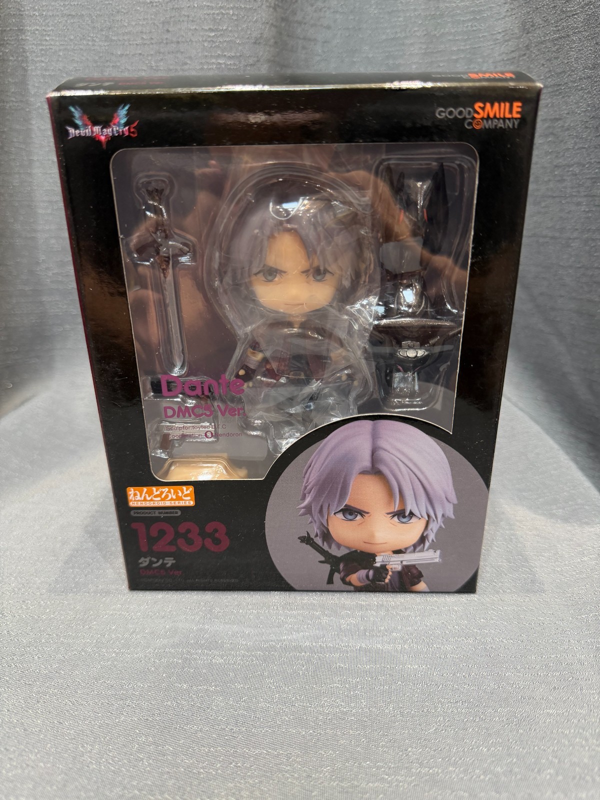 Chinese genuine version Nendoroid #1233  DEVIL MAY CRY 5 Dante DMC5 Ver. Figure