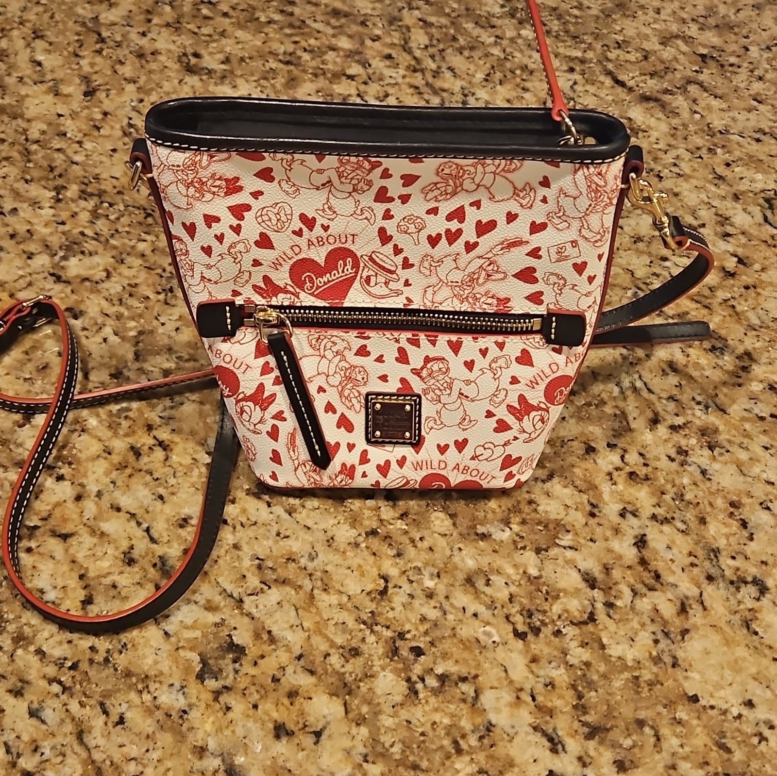Disney Dooney & Bourke Donald and Daisy Duck Valentine's Day 2023