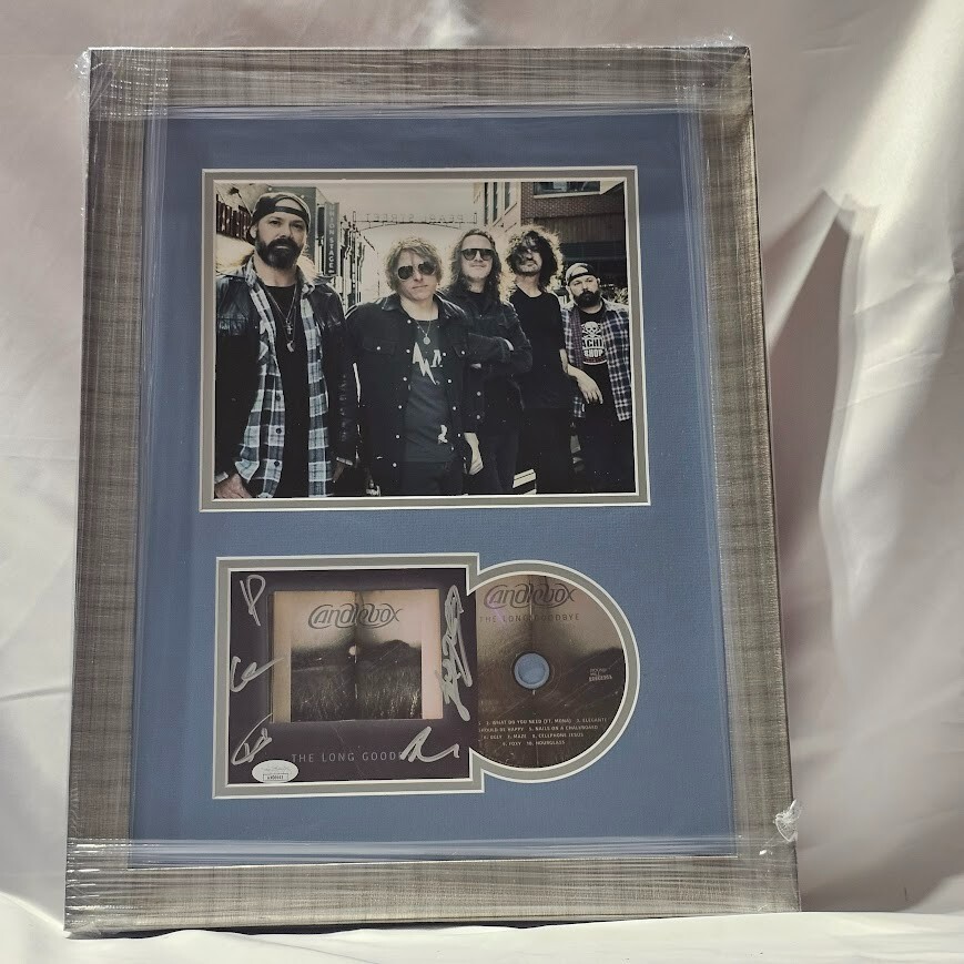 Candlebox  Signed The Long Goodbye CD Signed Authenticated JSA COA