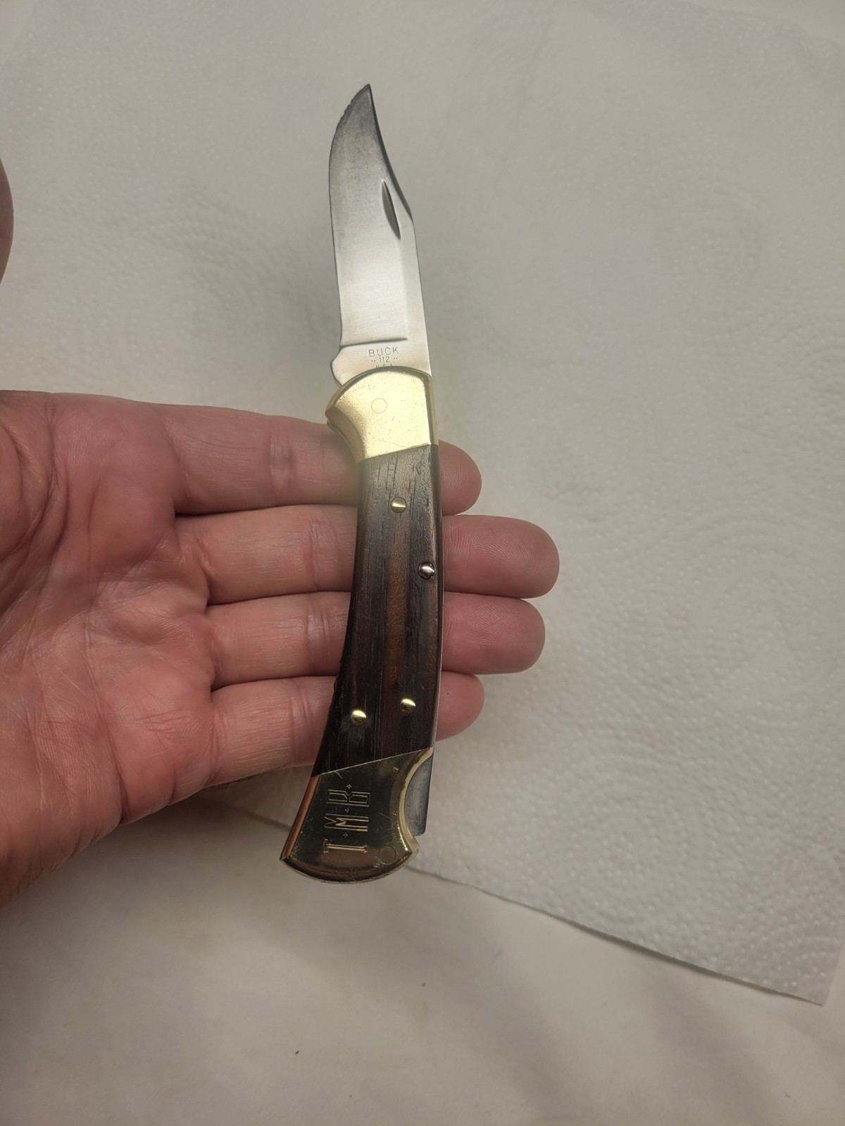 Buck 112 Ranger Knife 4 Dot 1981-1986 Vintage Pre-Owned