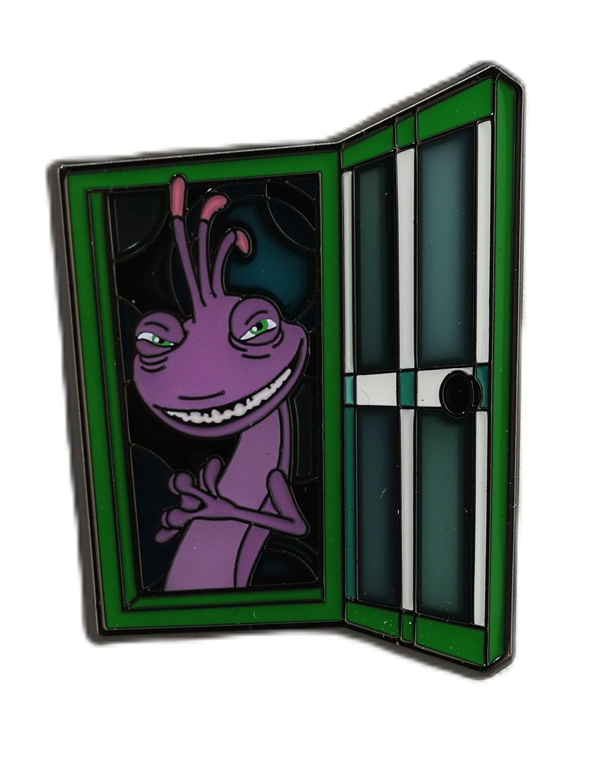Disney Loungefly Monsters, Inc. Stained Glass Doors Mystery Pin - Randall