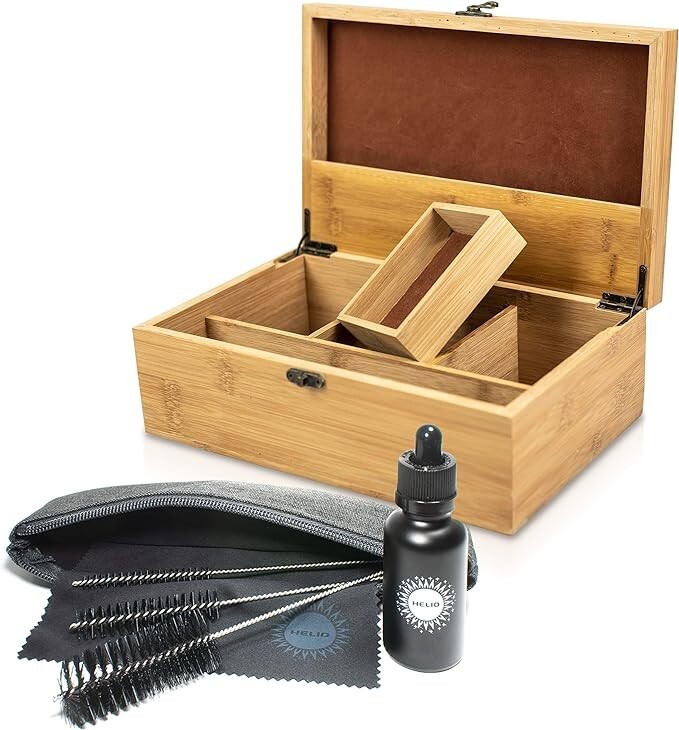 Large Premium Bamboo Wooden Stash Box for Discrete Storage of Smoking and Vaping Large Premium Bamboo Wooden Stash Box for Discrete Storage of Smoking and Vaping