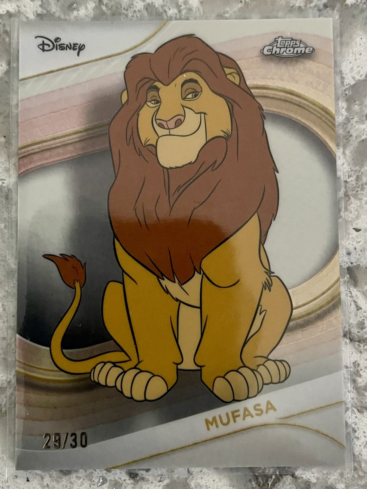 2025 Disney Topps Chrome Mustafa # 96 Refractor 🔥 29/30 🔥 