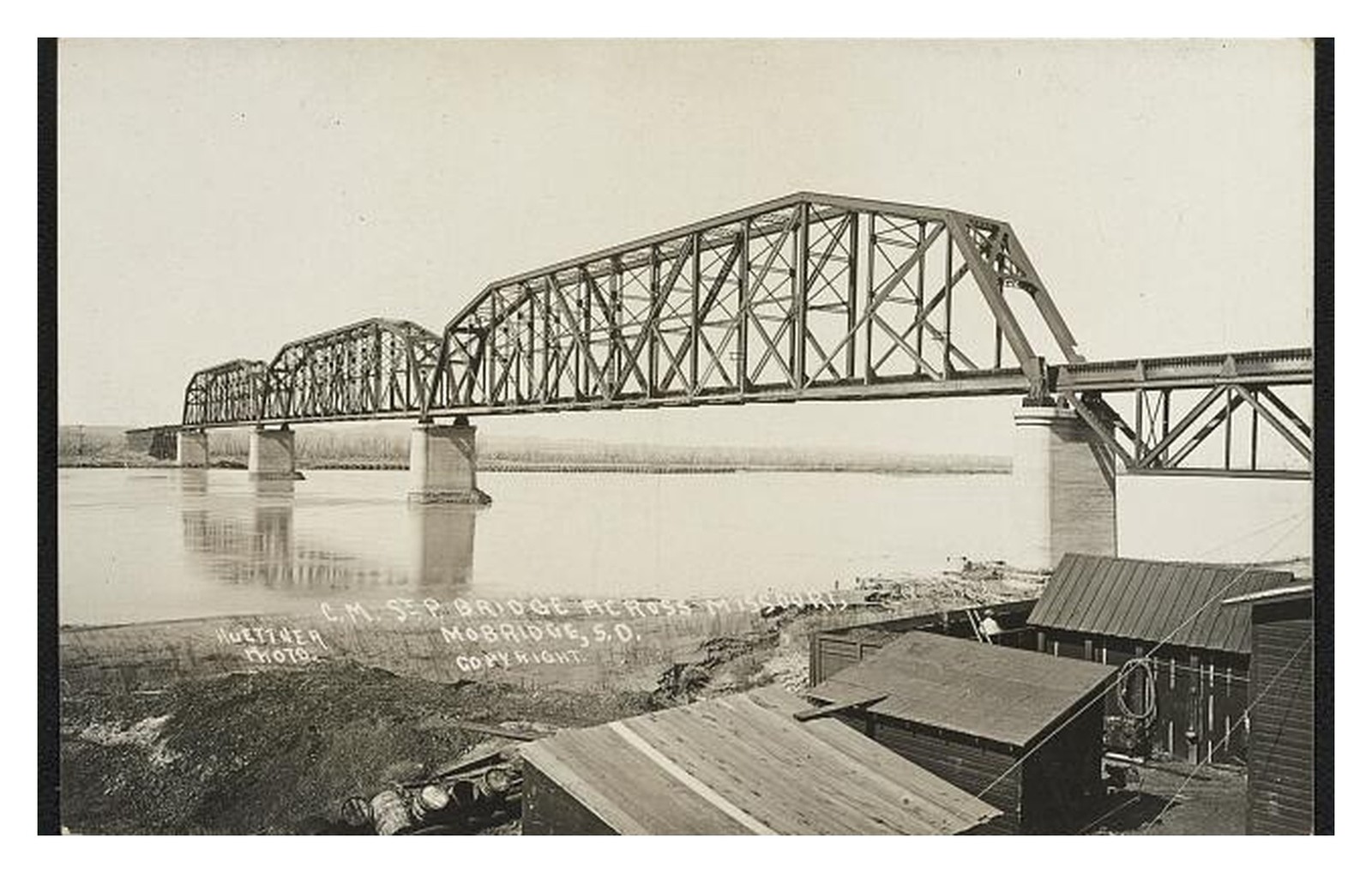 Mobridge South Dakota Bridge Standard Postcard Mobridge South Dakota Bridge Standard Postcard