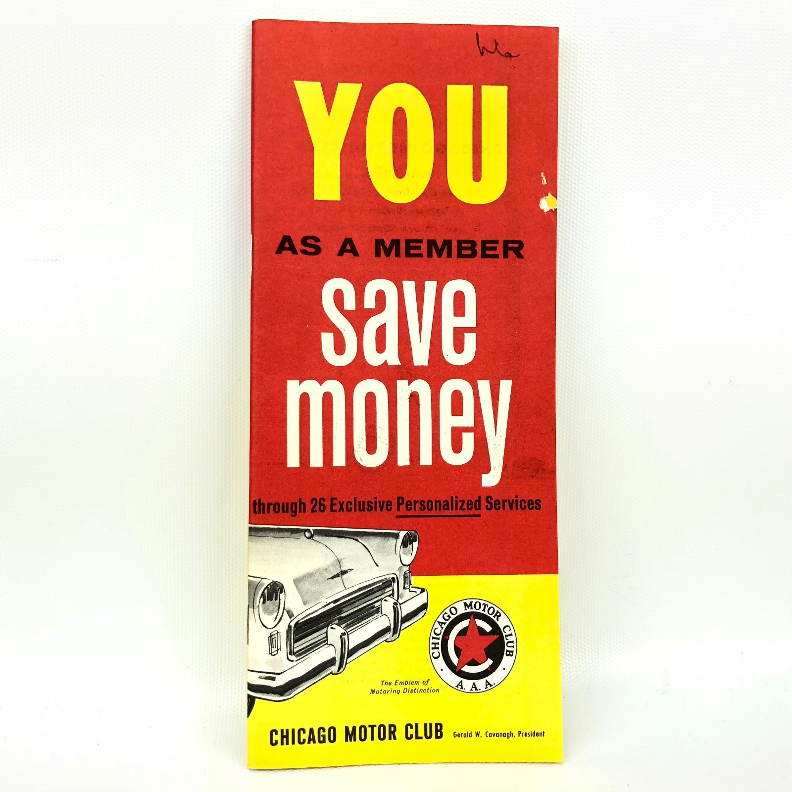 VTG 1950s 60s AAA Chicago Motor Club Paper Brochure Booklet Automobile Ephemera VTG 1950s 60s AAA Chicago Motor Club Paper Brochure Booklet Automobile Ephemera