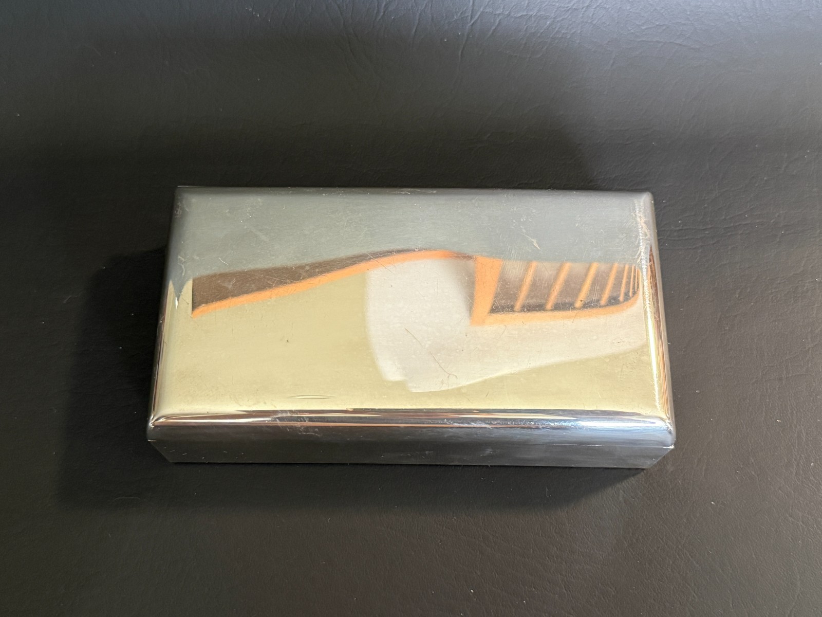 Vintage Wm. Rogers & Son Paul Revere Silverplate Cigarette/Trinket Box, No. 3020