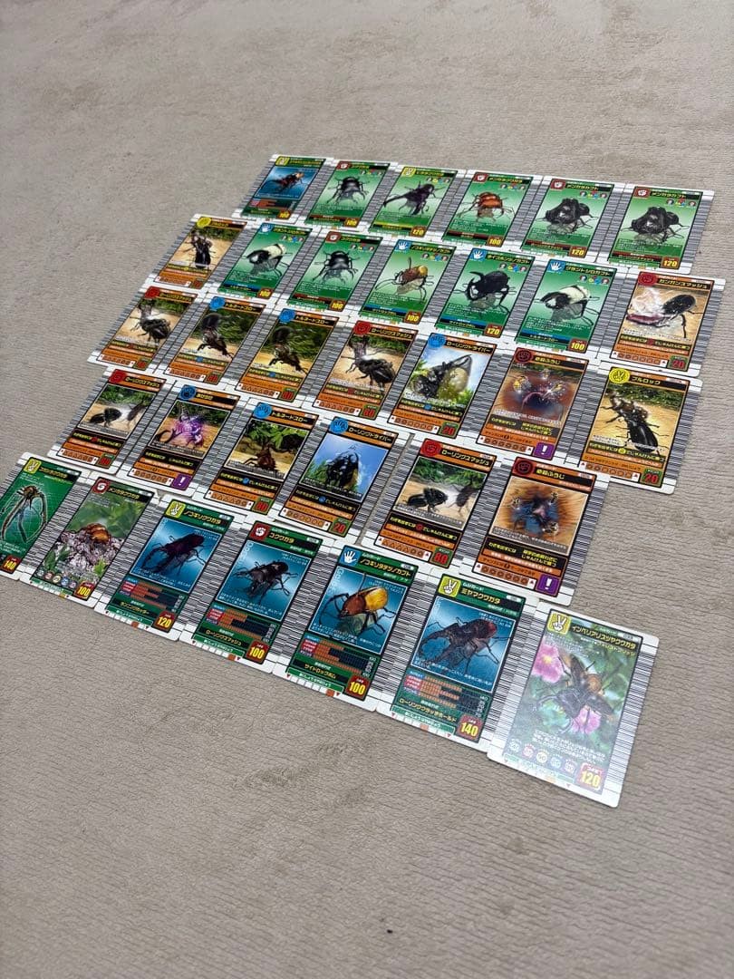 [Rare] Mushiking 2003 SUMMER SPRING cards 33 pieces