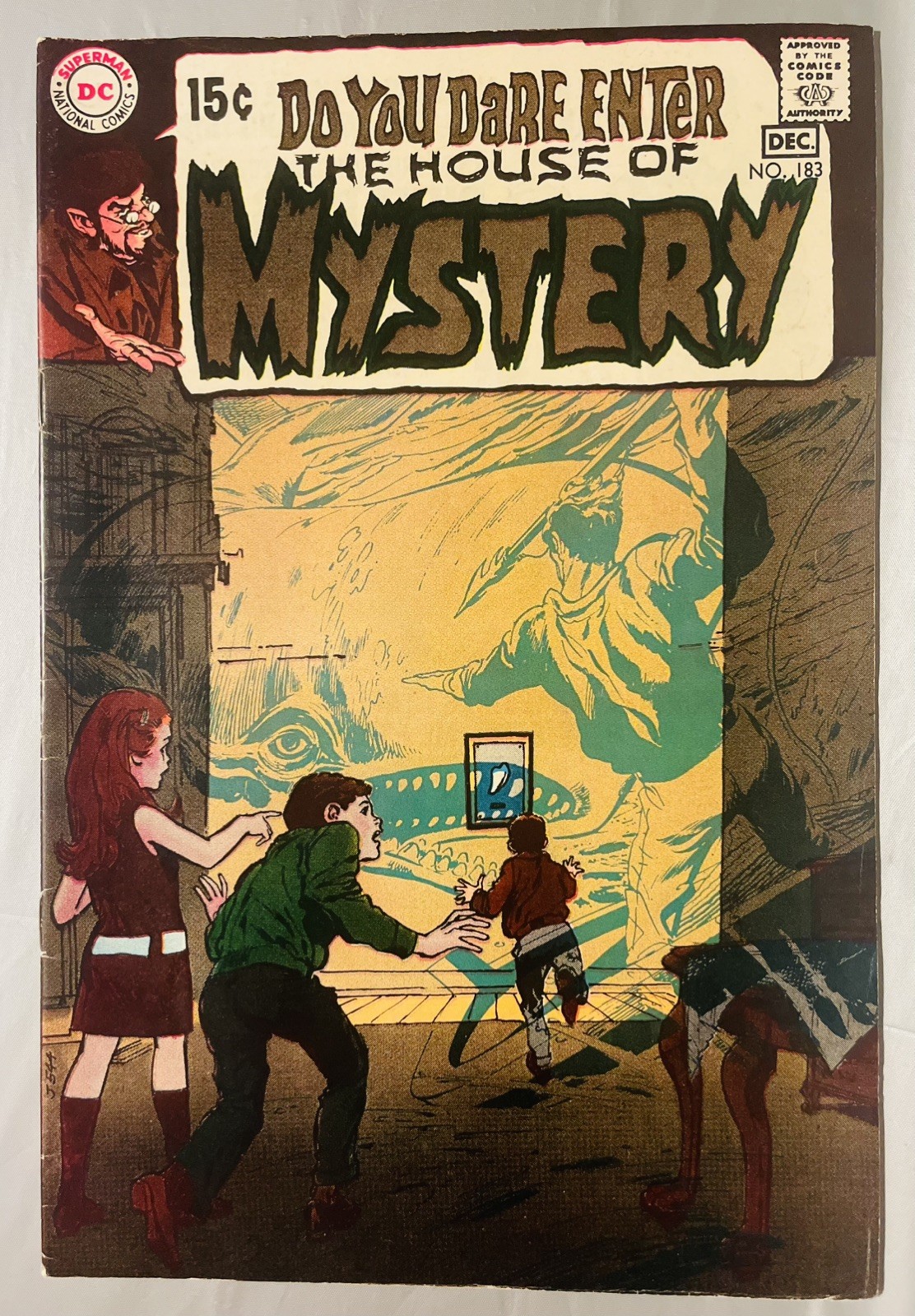 HOUSE OF MYSTERY 183 vf+ Bernie Wrightson story, Neal Adams cover
