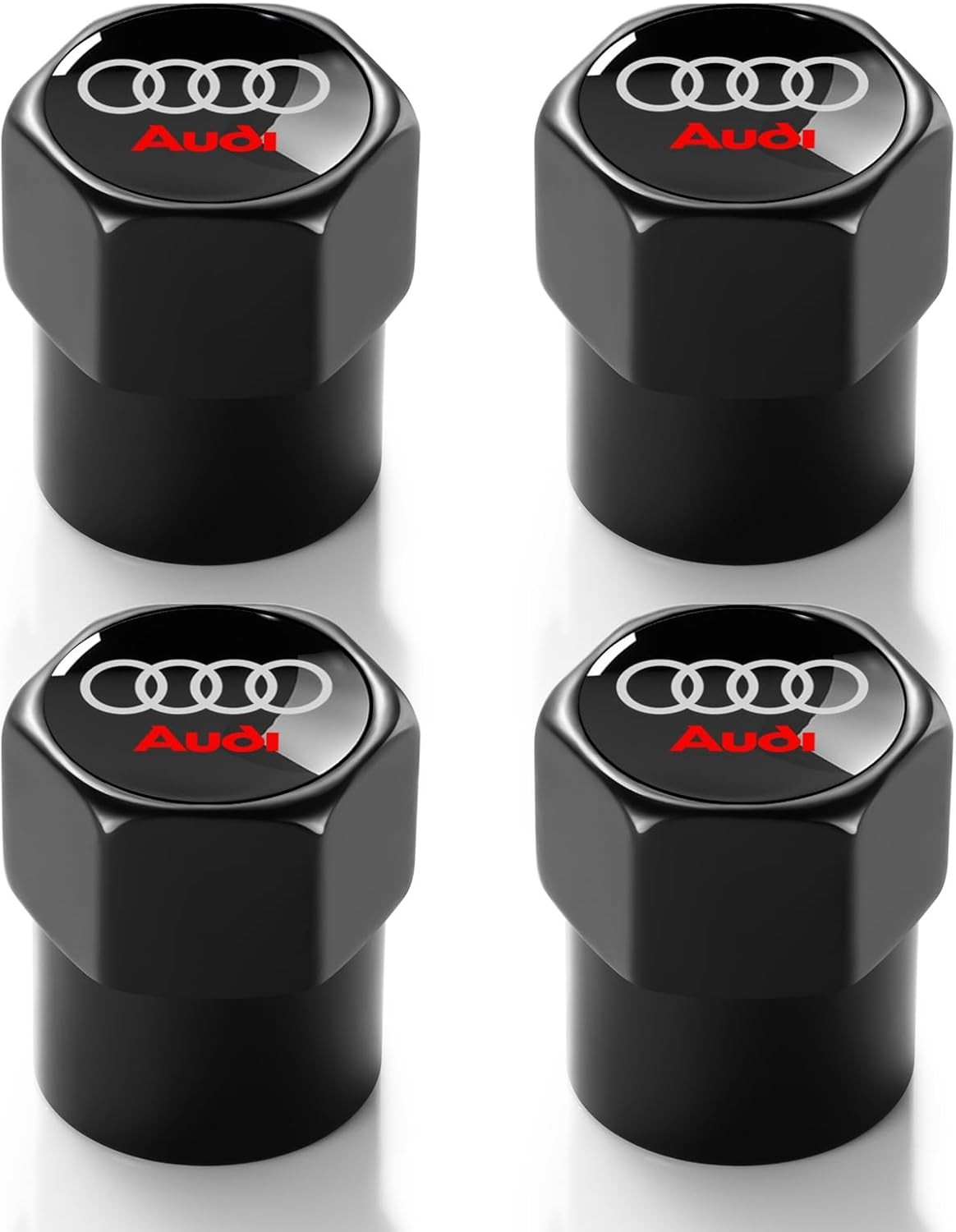 Tire Valve Stem Caps for Audi Metal Car Wheel Air Caps Auto Valve Stem Caps Acce