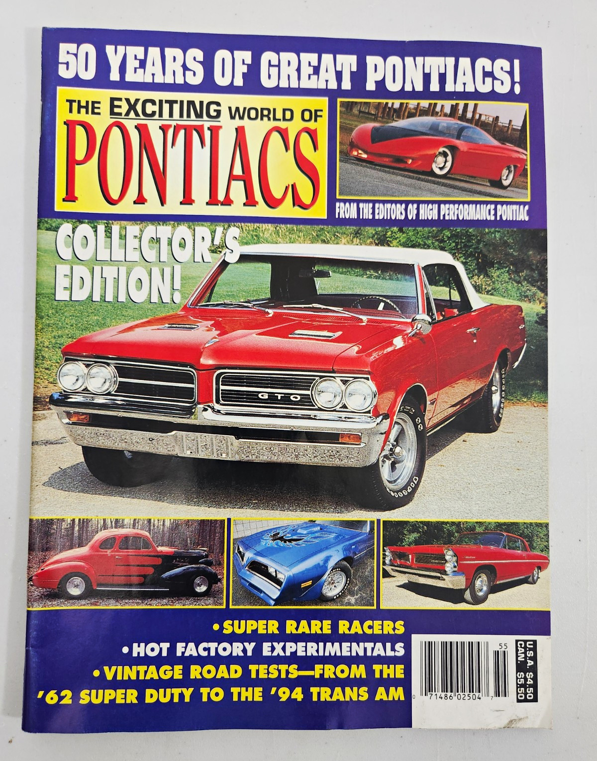 The Exciting World of Pontiacs Collector\'s Edition 50 Years of Great Pontiacs