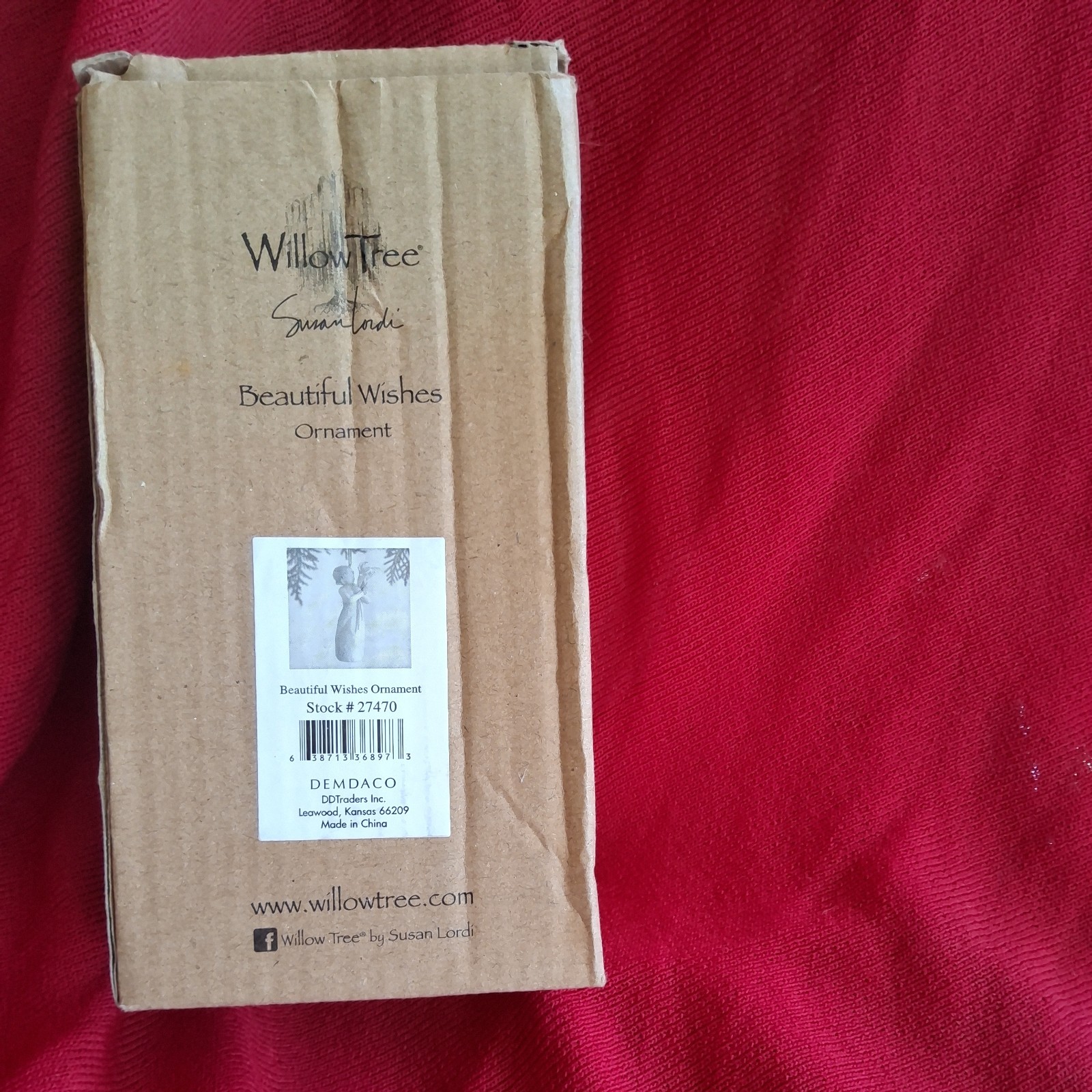 Willow Tree Beautiful Wishes Figurine by Susan Lordi - in original box Statue