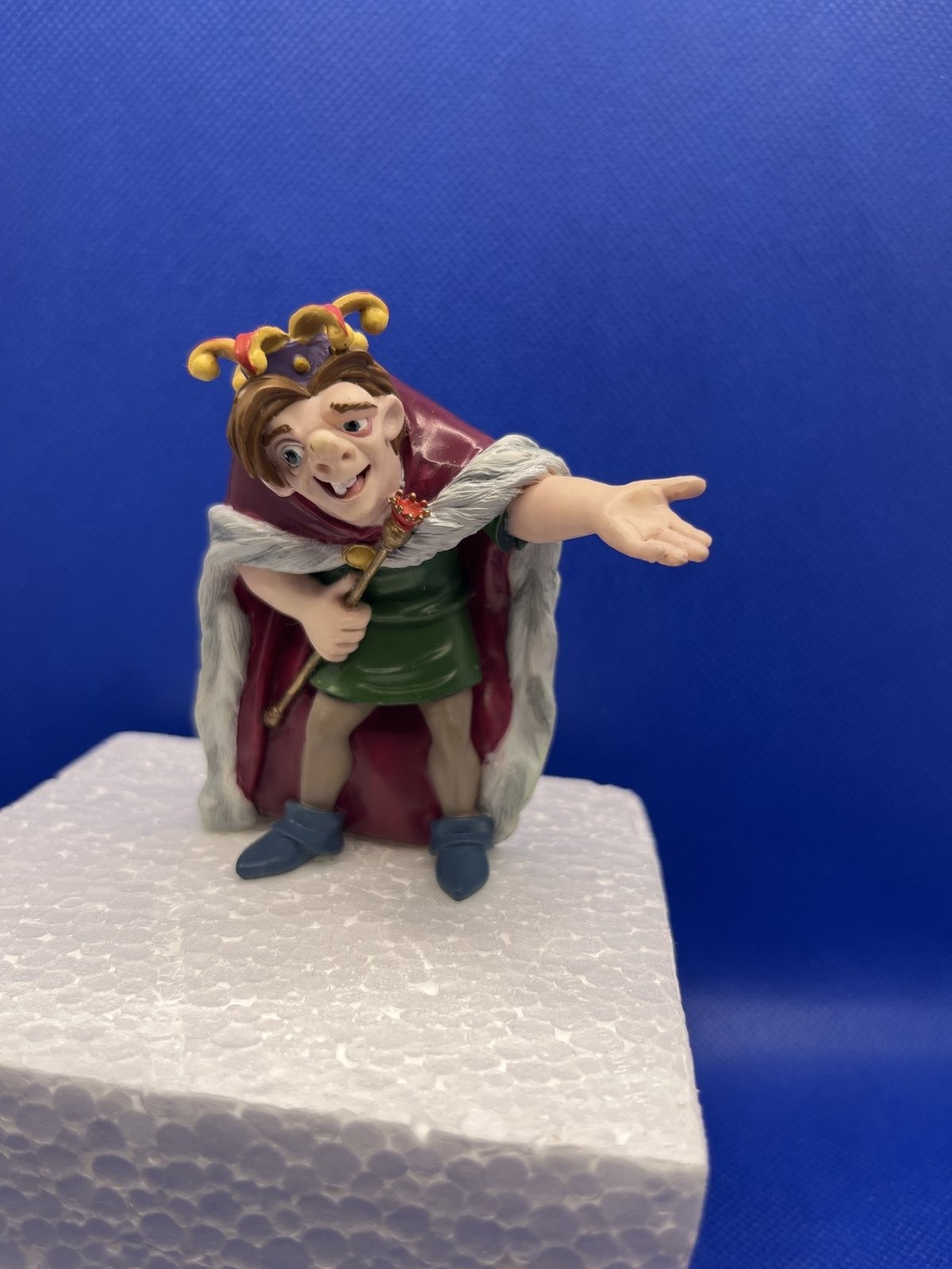 Disney Hunchback of Notre Dame Quasimodo King of Fools Figurine Enesco Box