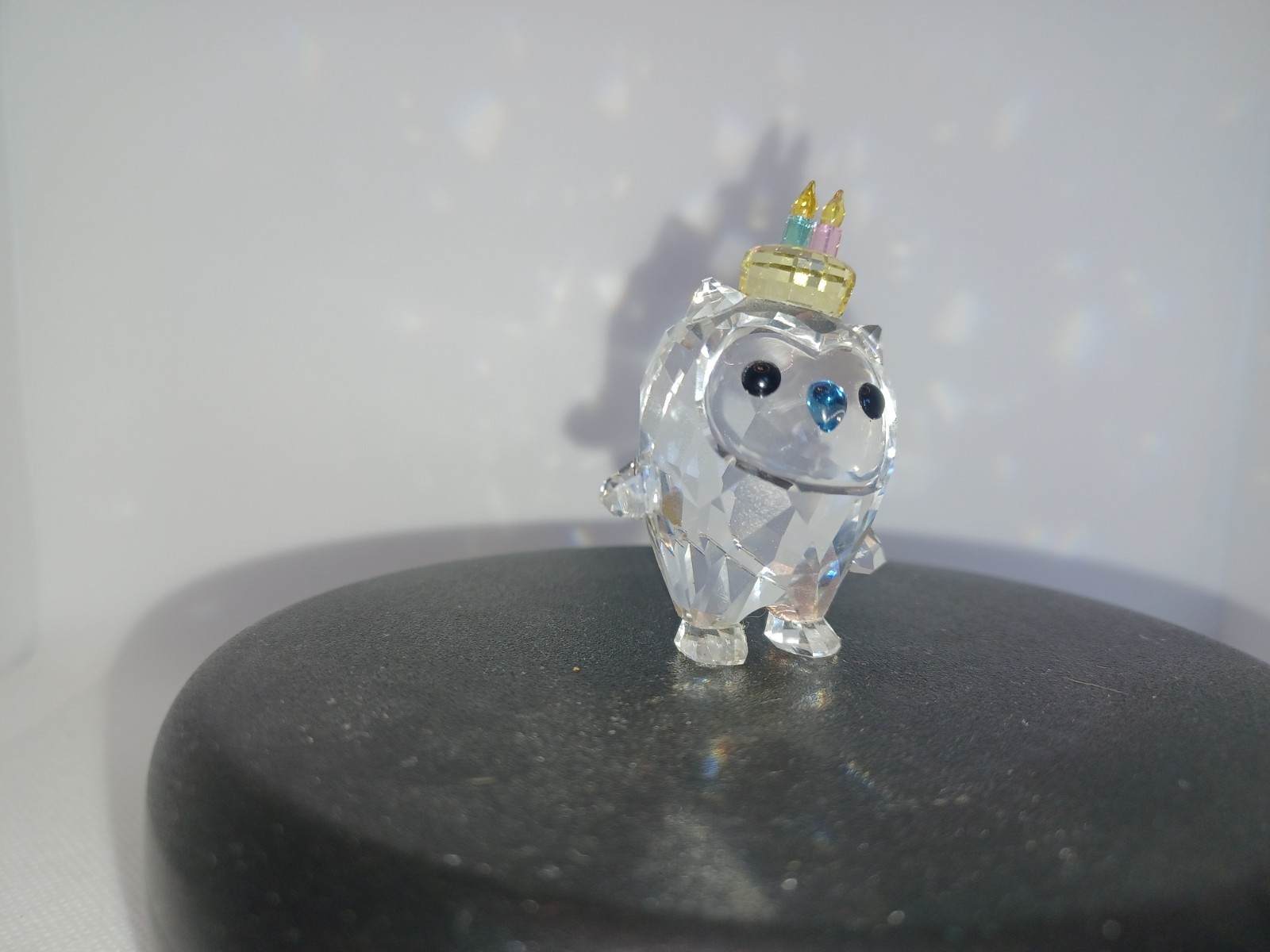 Swarovski HOOT HAPPY BIRTHDAY Figurine #5301581  Rare   PP - 119