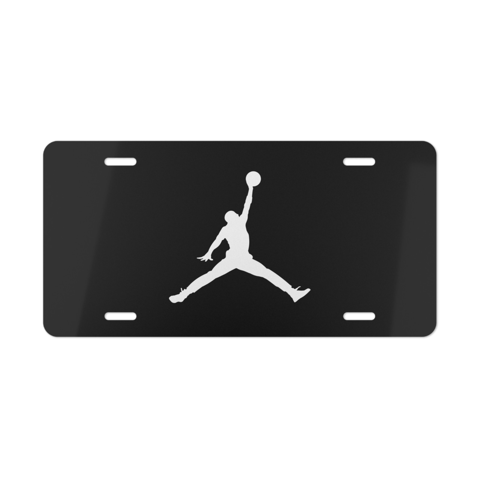 Air Jordan Car Front License Plate Tag Vanity Style – Auto Metal Aluminum