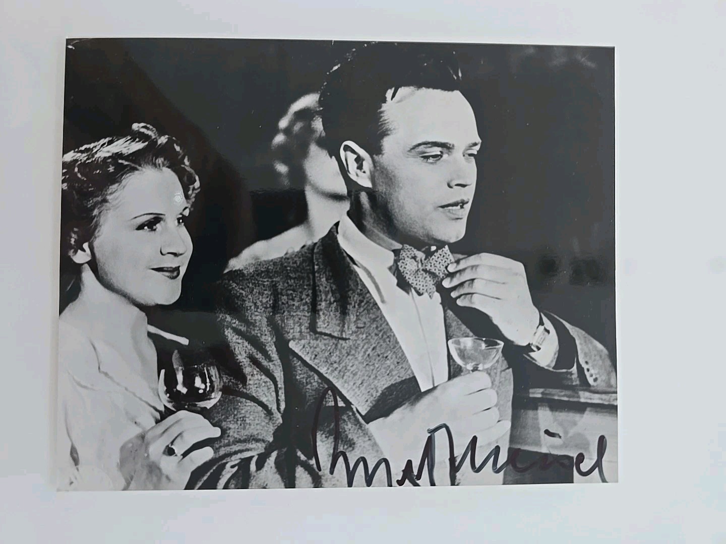 KURT MEISEL XL AUTOGRAPH SIGNED AUTOGRAPH ORIGINAL SIGNED PHOTO 16x20CM 