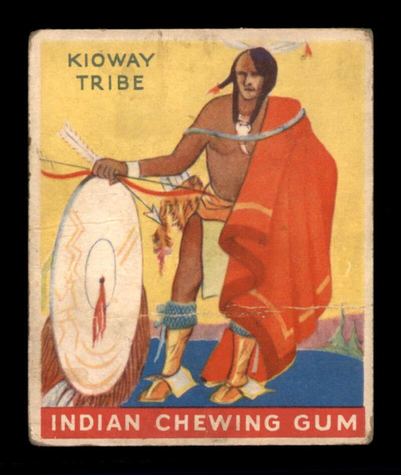 1933 Goudey Indian (24) #20 Warrior of the Kioway Tribe  (24) G/VG X3597065