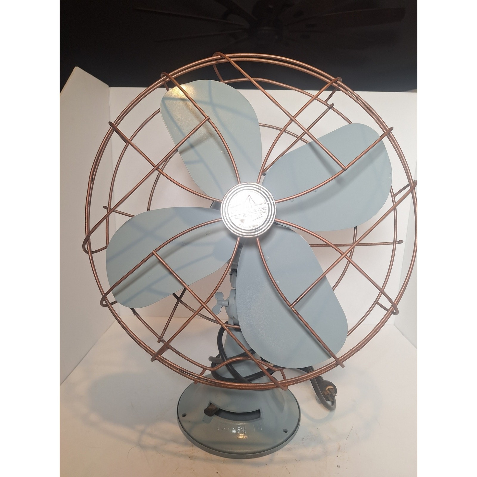 Vintage Emerson Electric Desk Fan Model 79648-SD Pre-WWII 1938–1941 Tested
